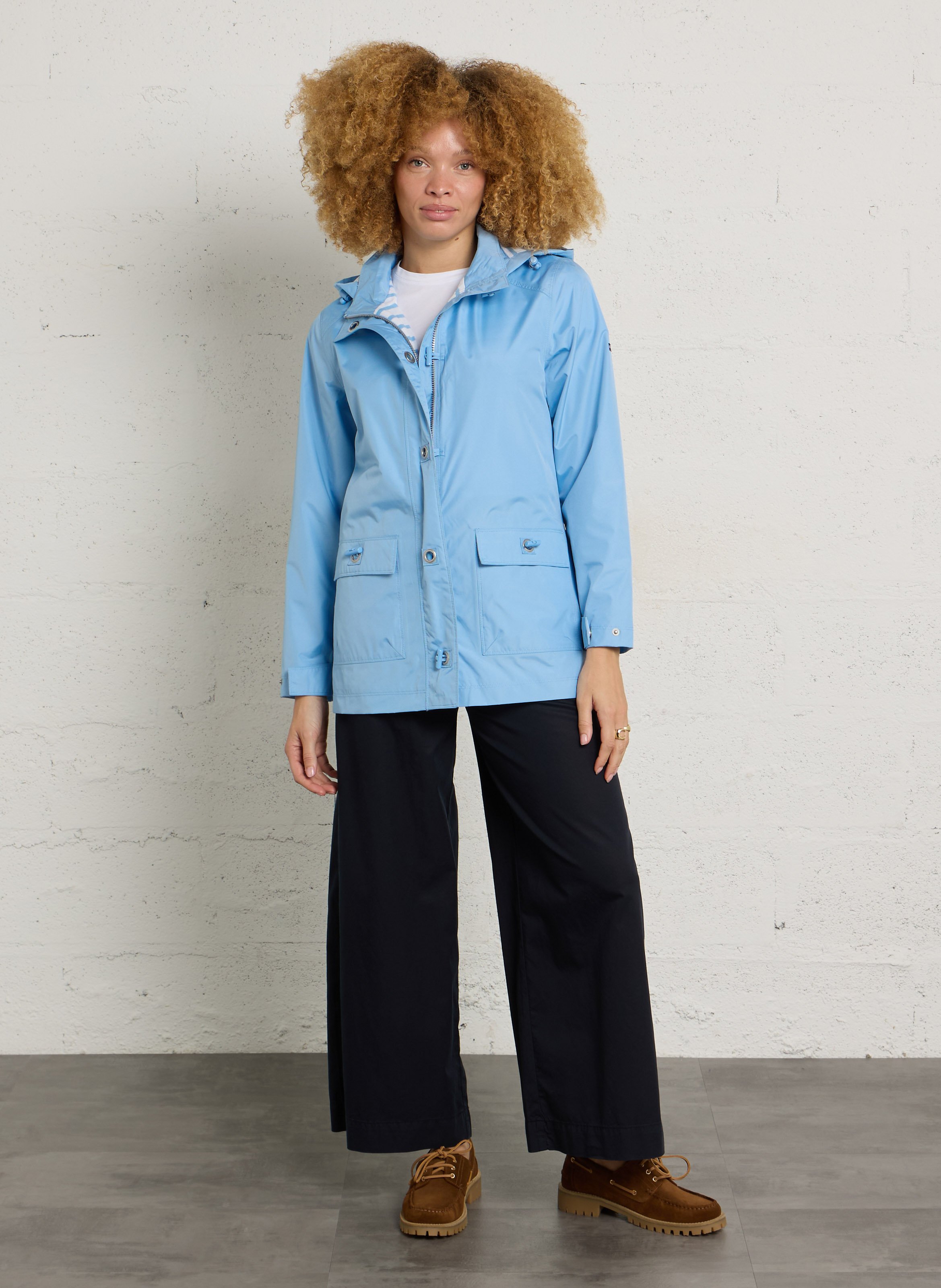 Coupe-vent à capuche audierne ARMOR-LUX Bleu