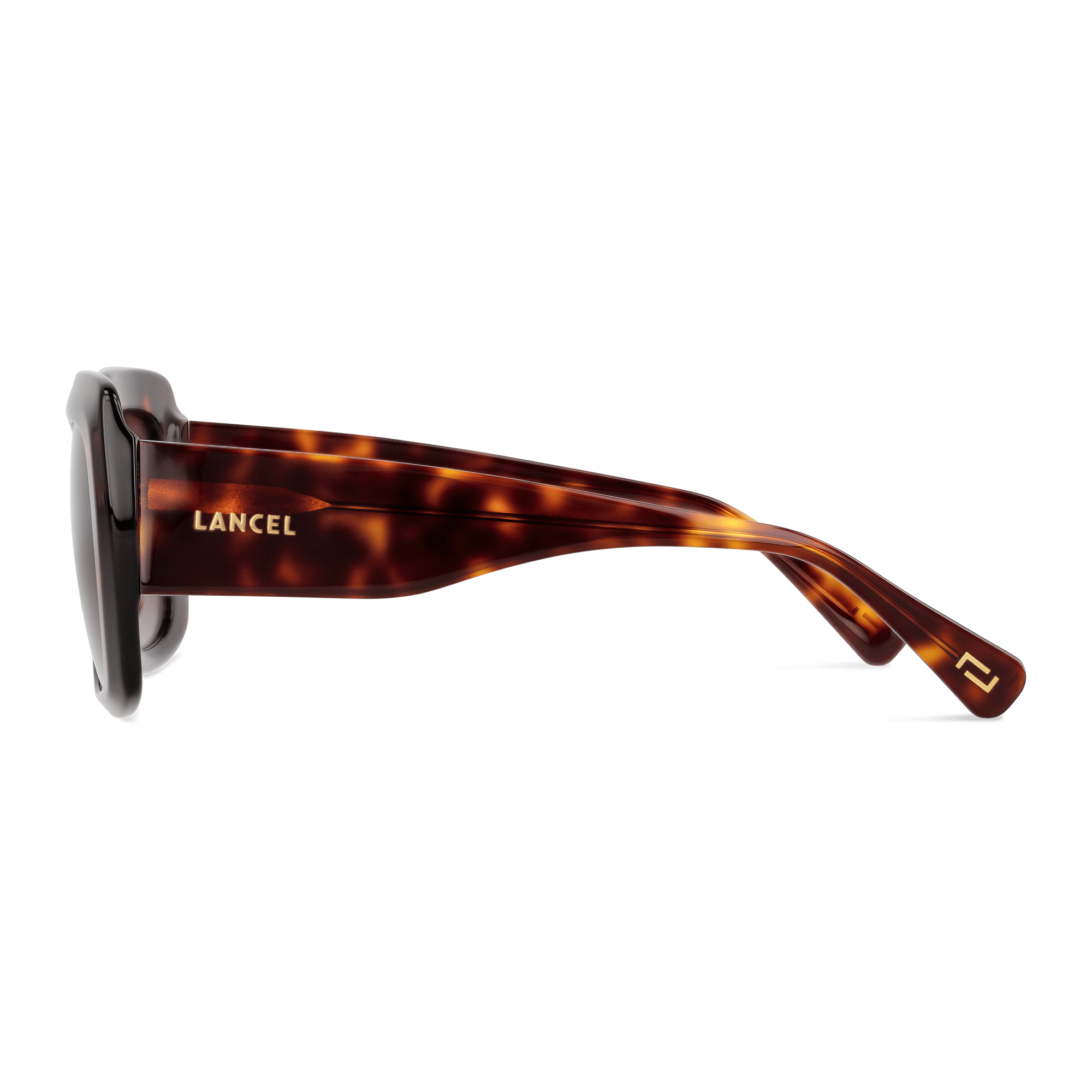 Lunettes de soleil clelia de lancel en acétate LANCEL Marron