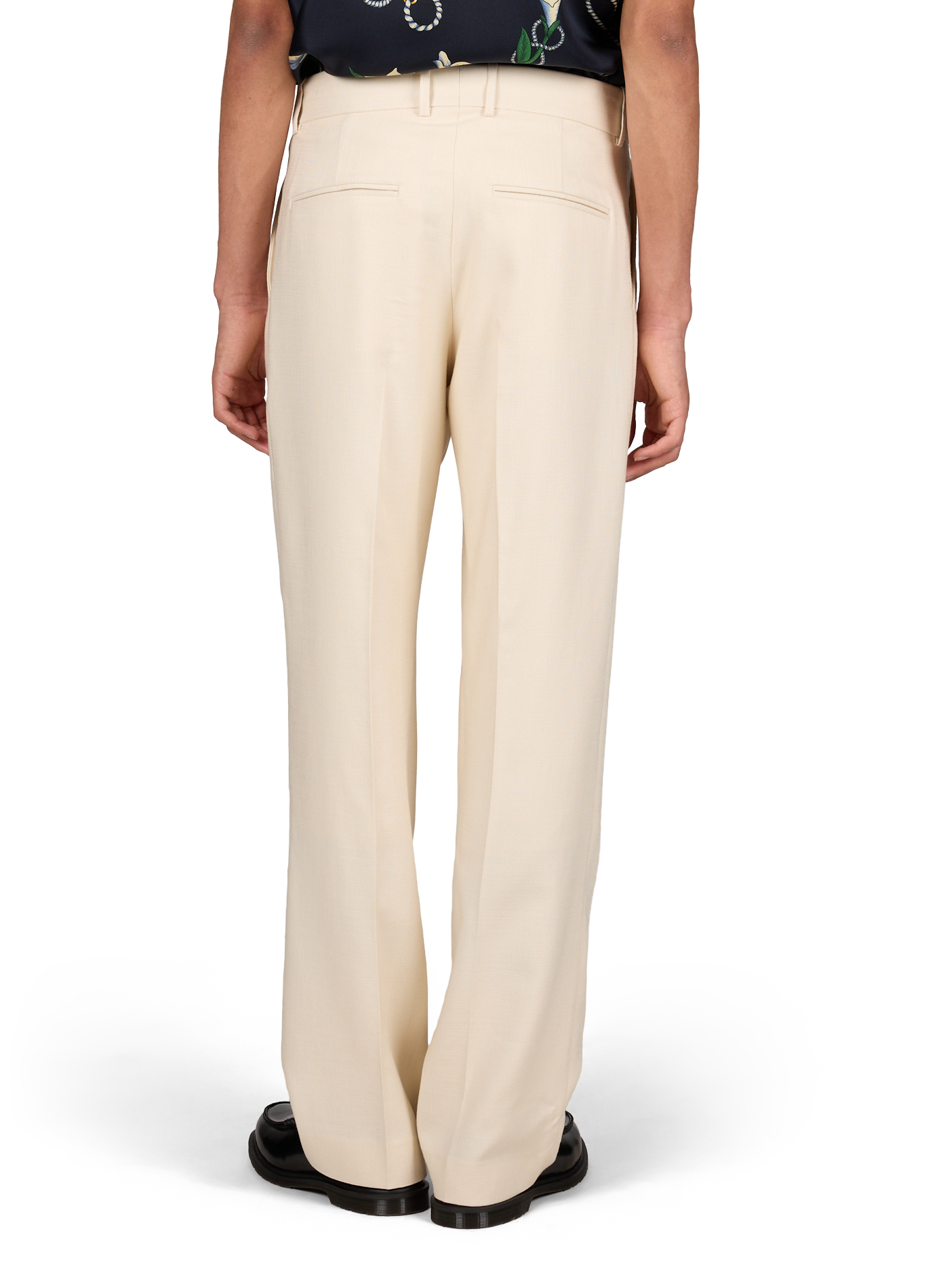 Cotton denim balloon pants DROLE DE MONSIEUR Beige