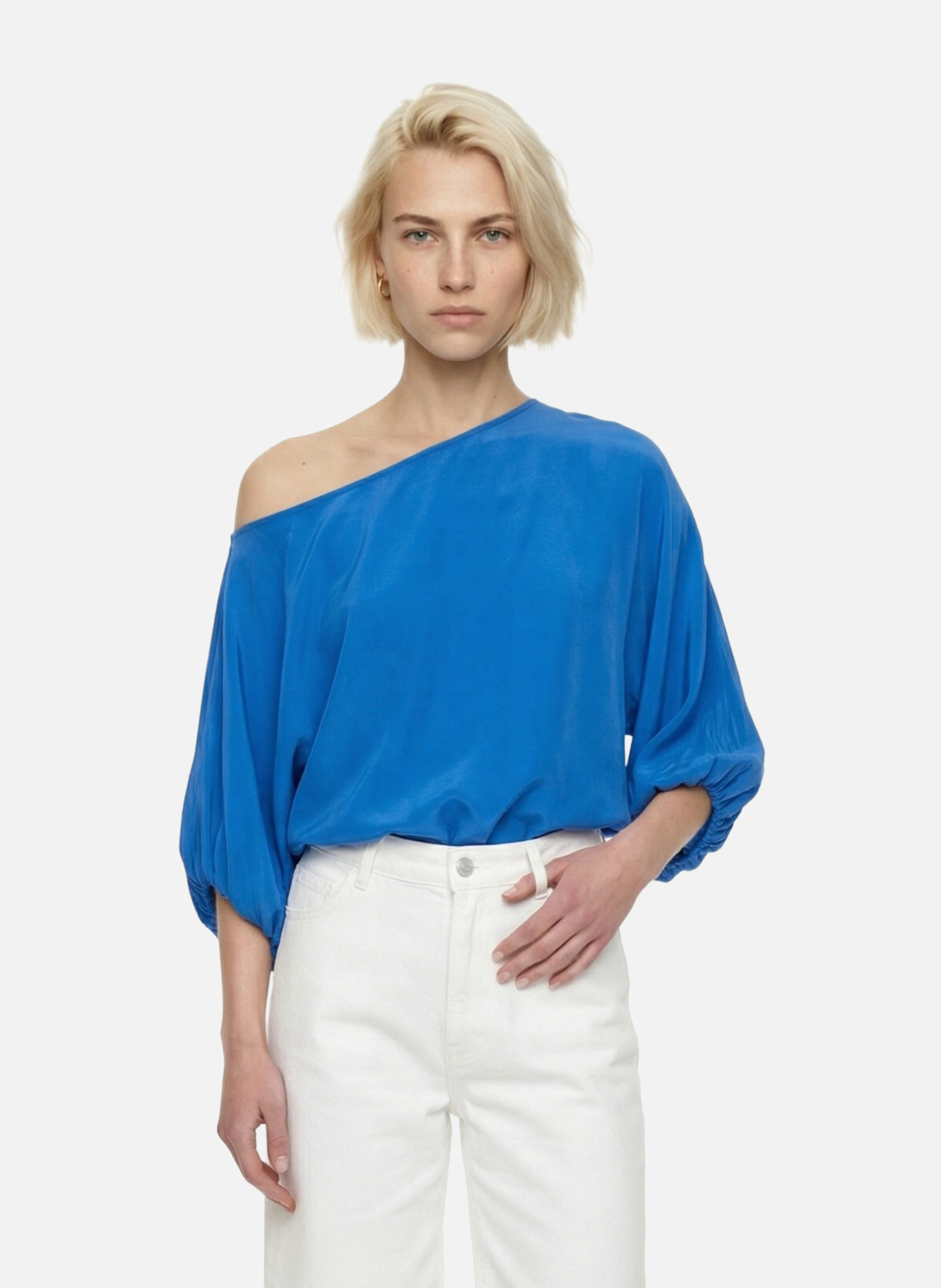 Blouse gul VANESSA BRUNO Bleu