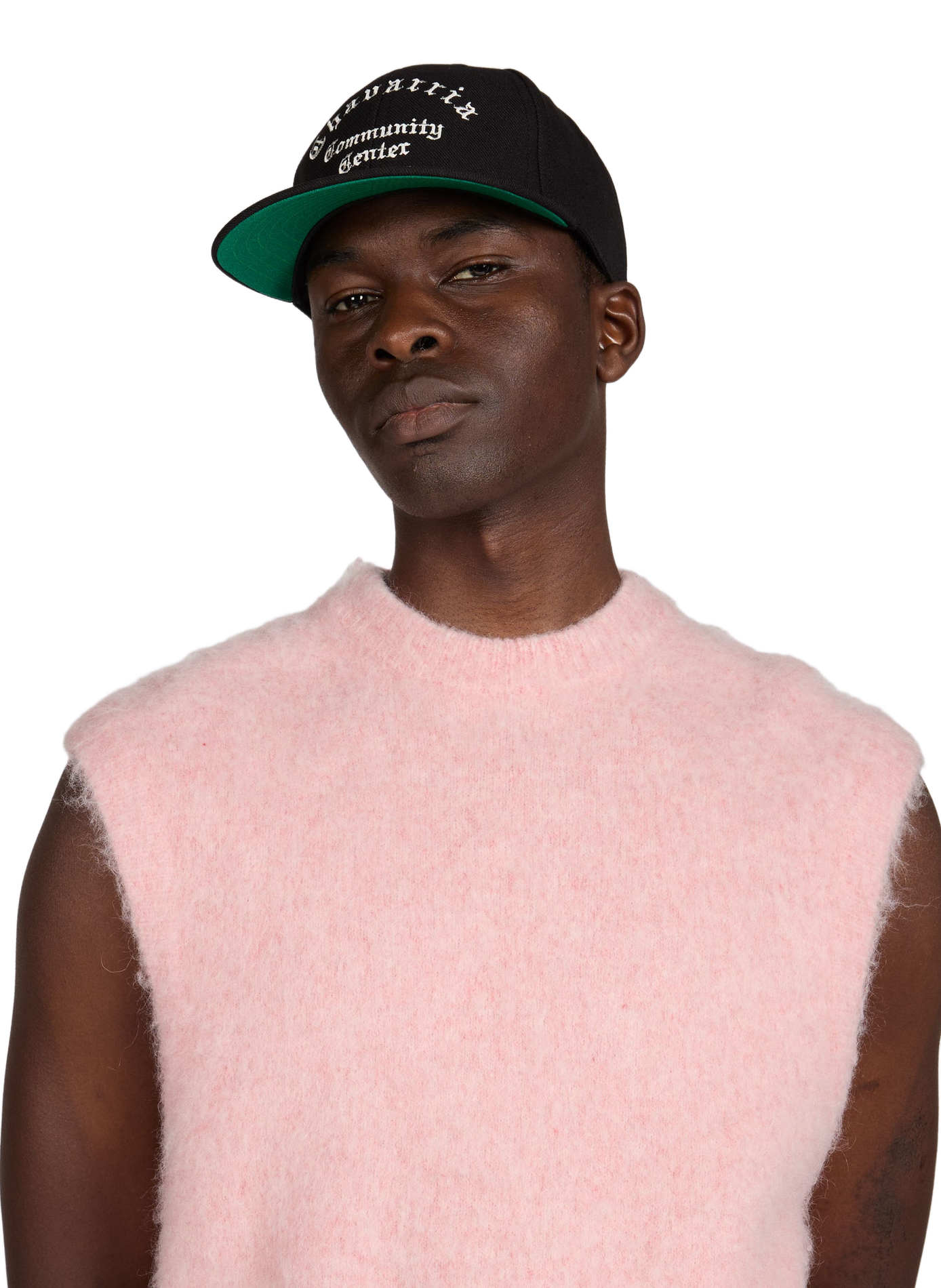 Casquette à logo brodé WILLY CHAVARRIA Noir