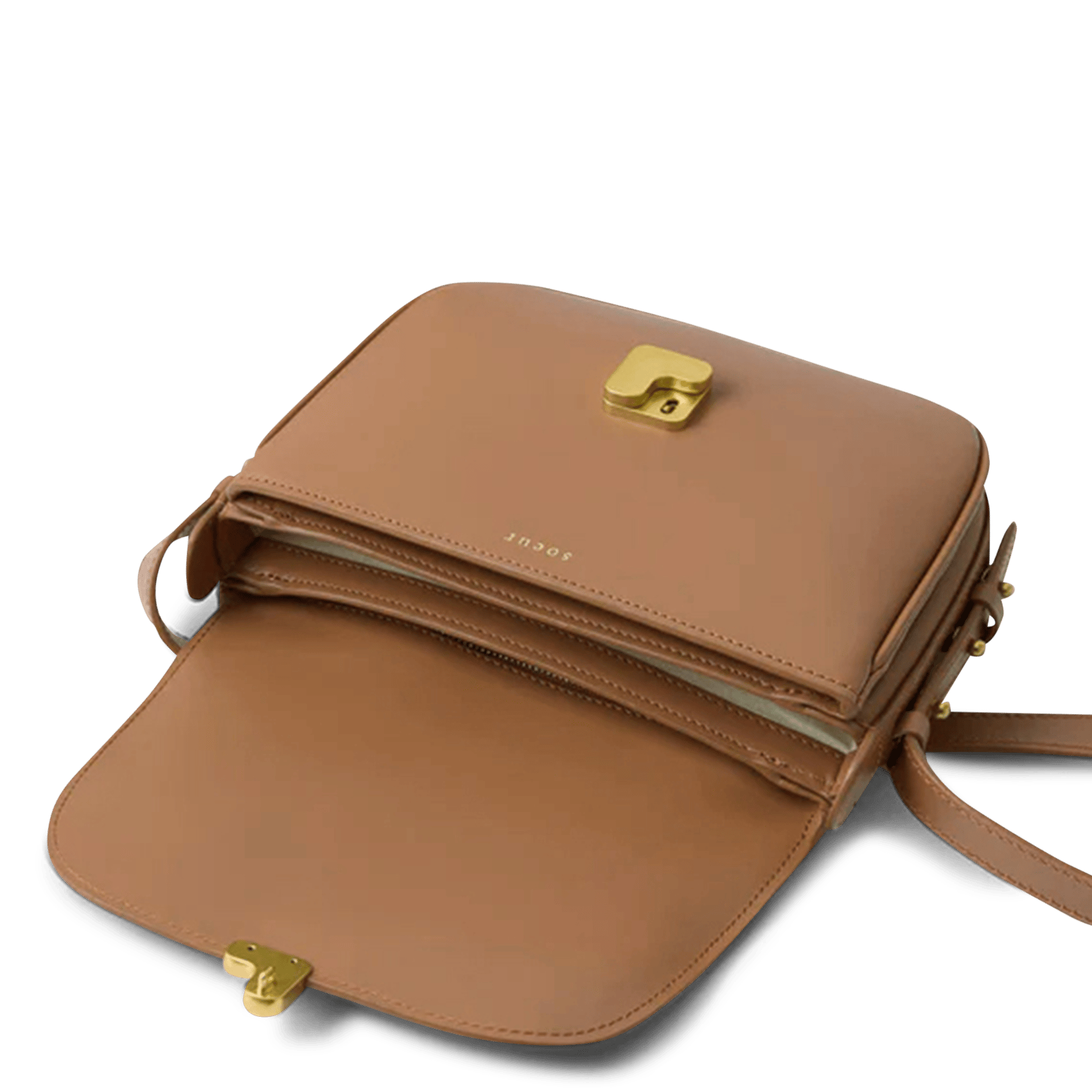 Sac bandoulière en cuir bellissima mini SOEUR Rose