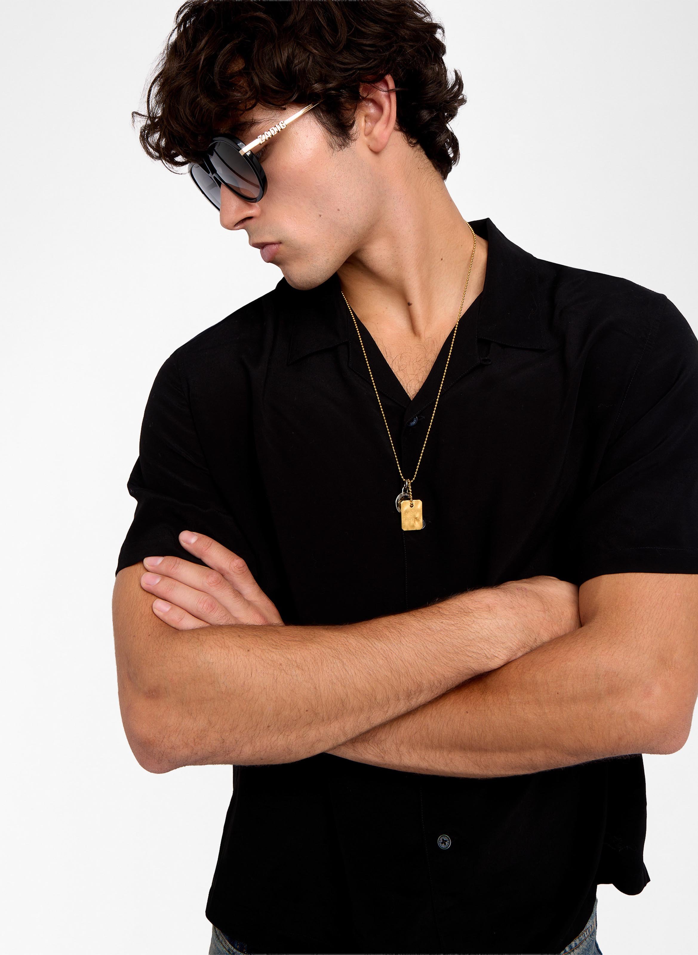 Chemise large fluide slony ZADIG&VOLTAIRE Noir