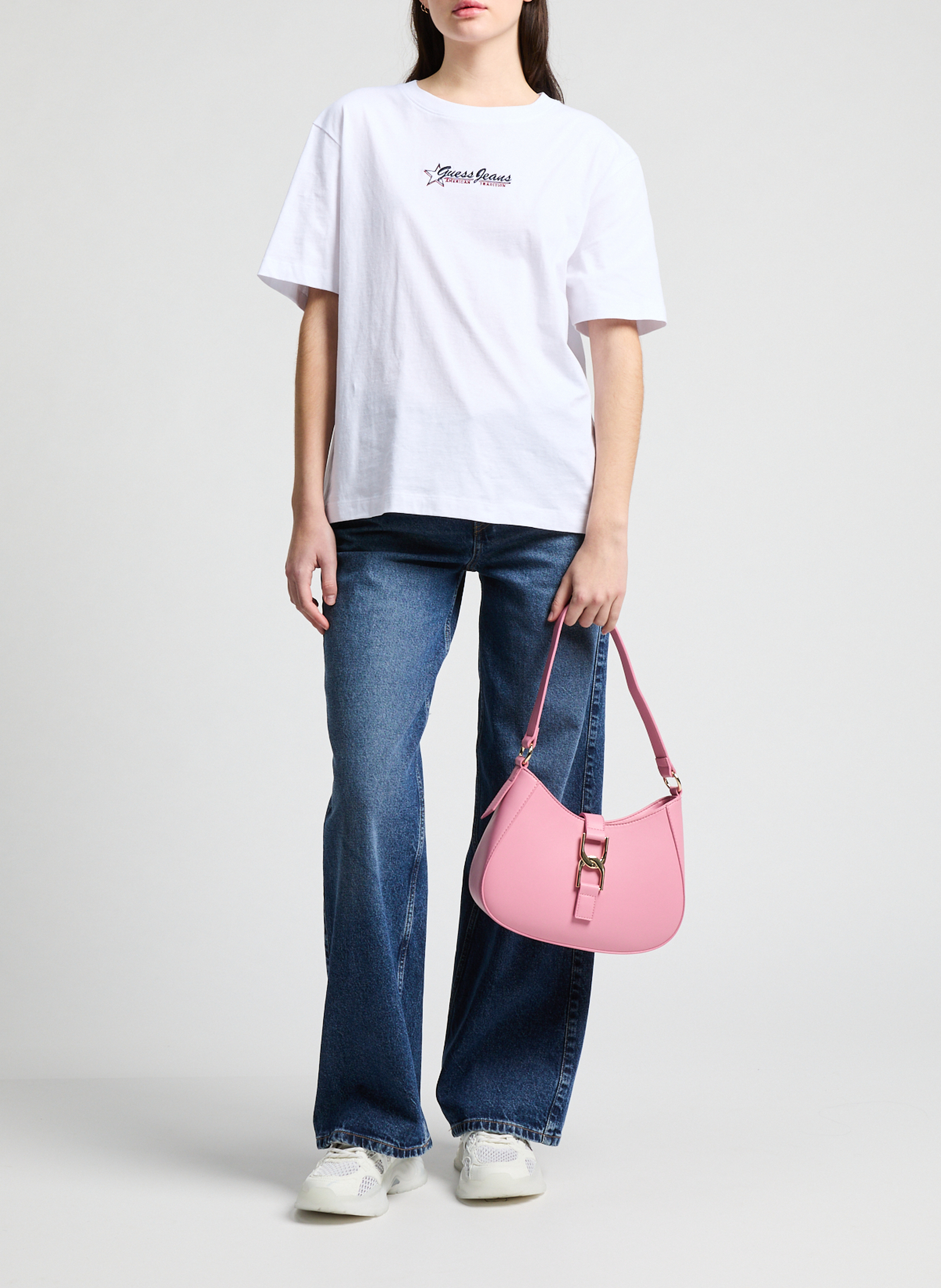 Bolso de mano AU PRINTEMPS PARIS Rosa