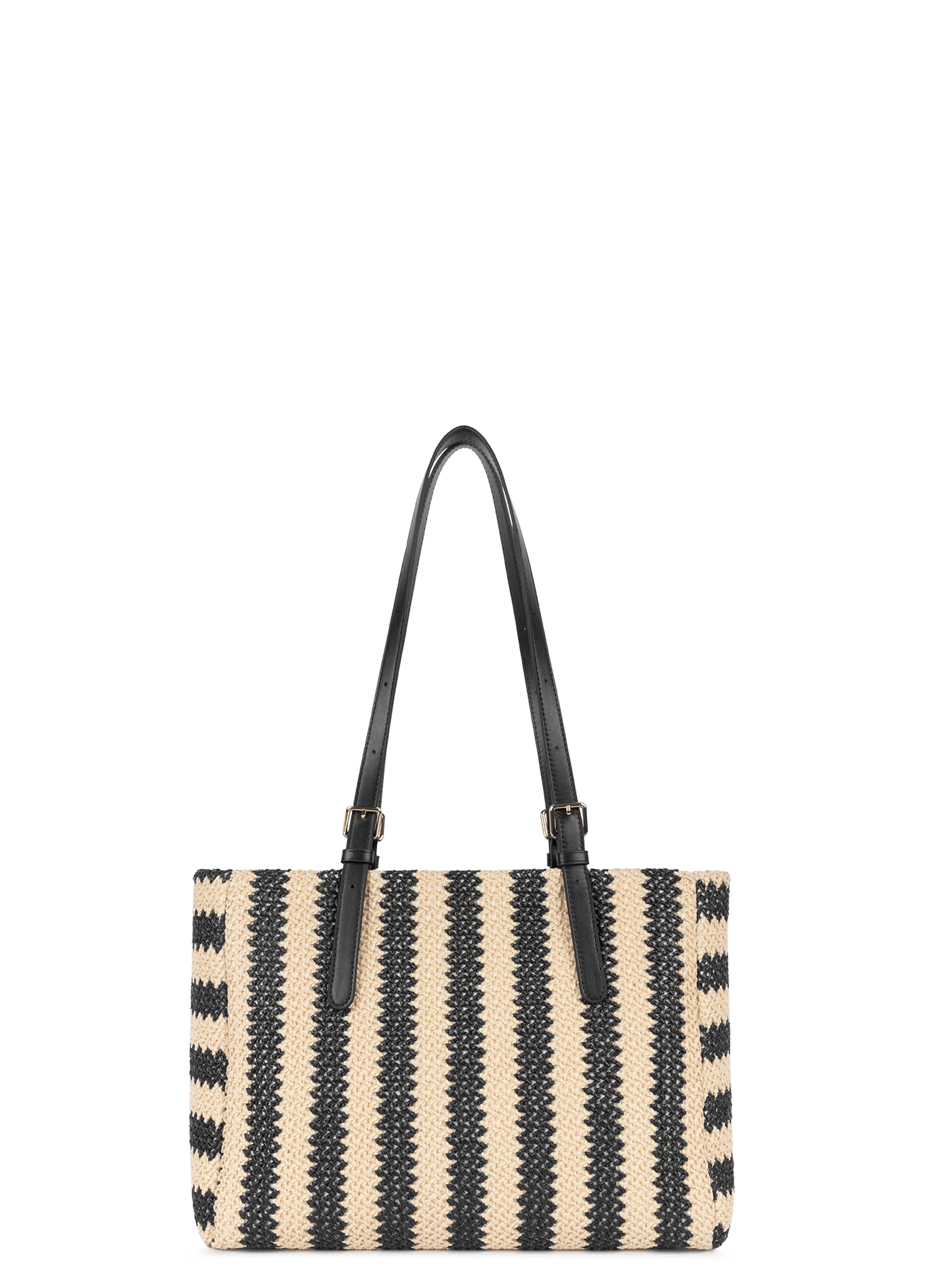 Sac cabas épaule - mini osier LANCASTER Noir