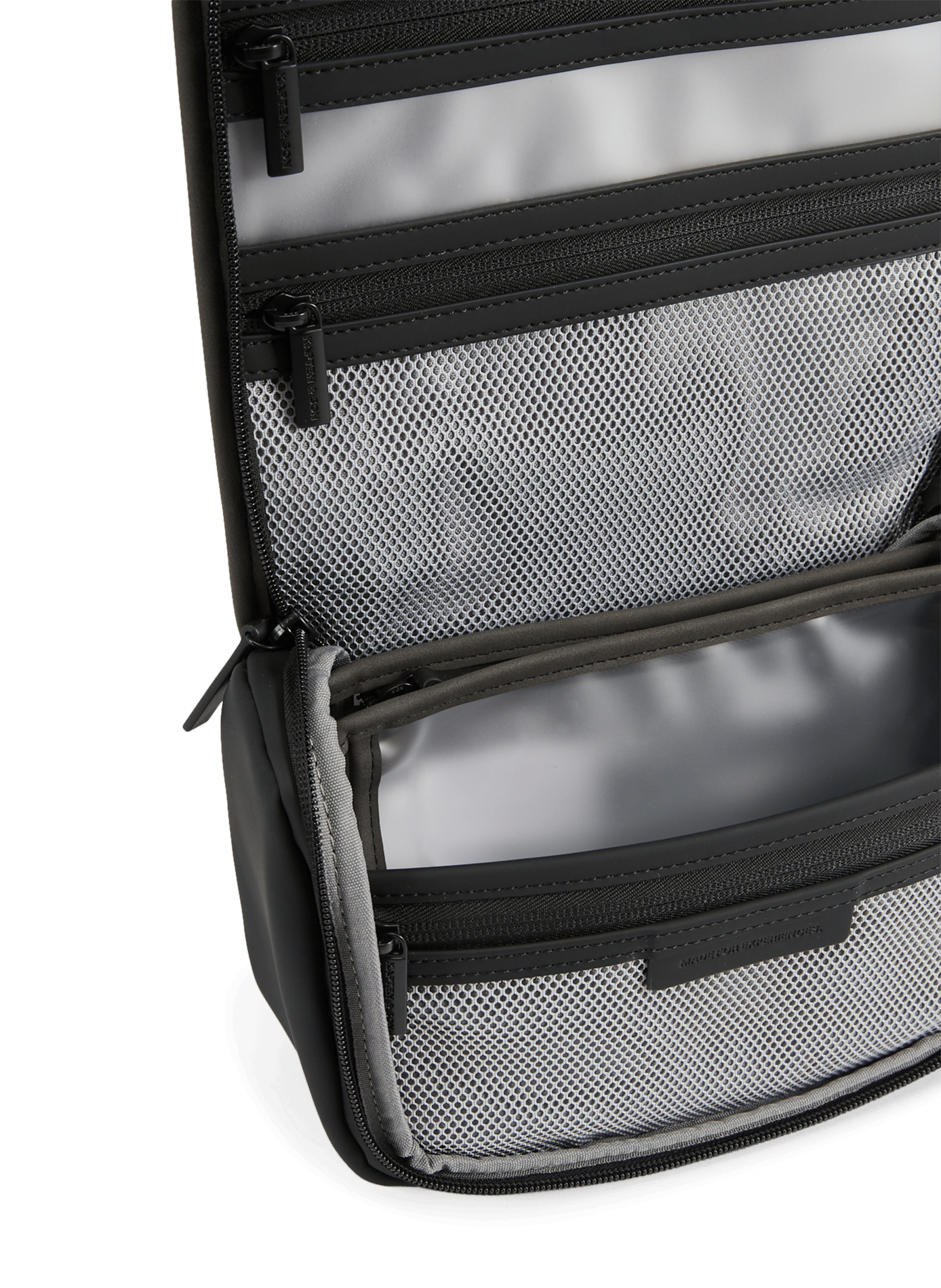 Kosmetiktasche Bali Washbag KAPTEN & SON Schwarz