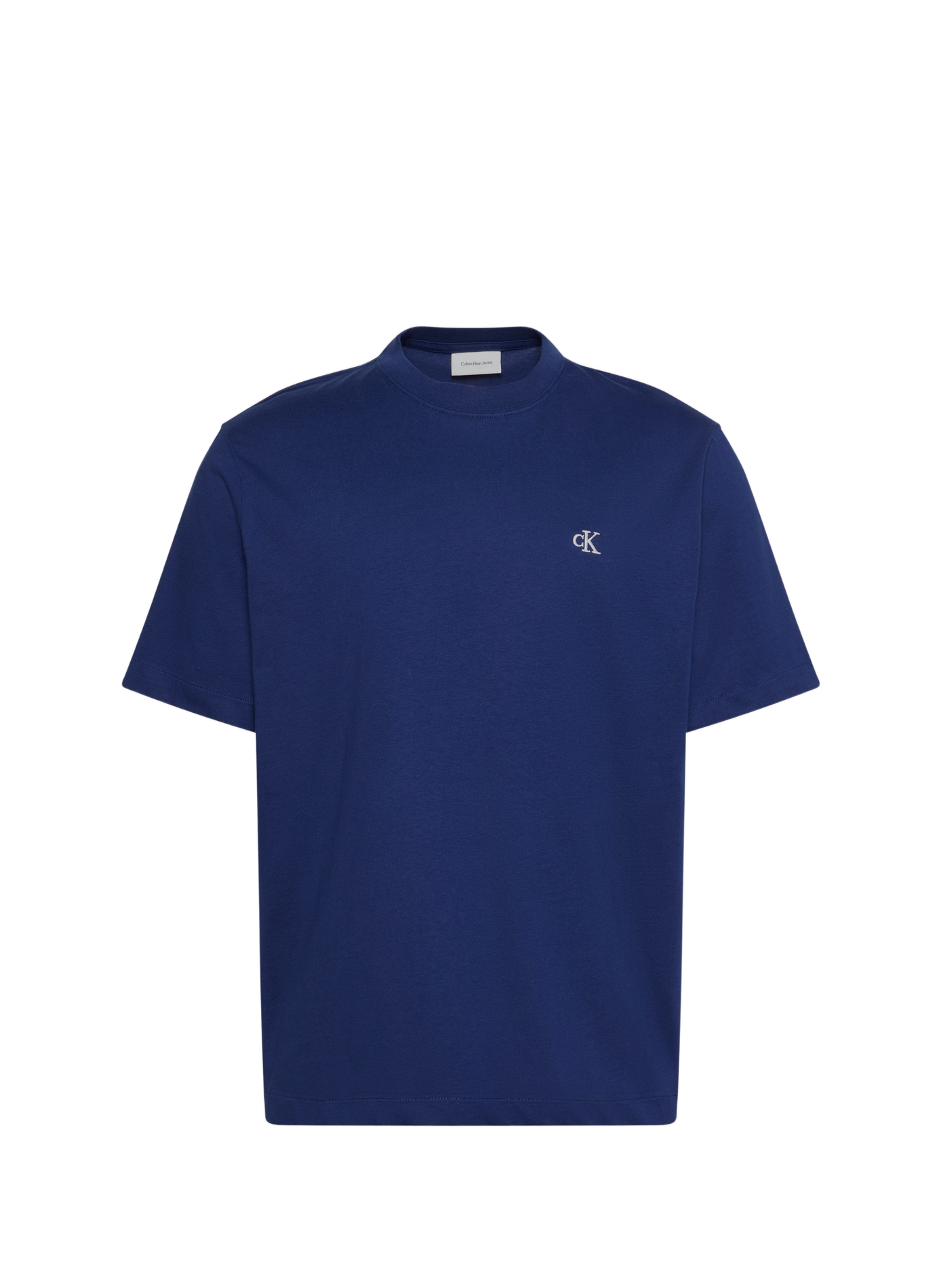 Katoenen t-shirt CALVIN KLEIN Blauw