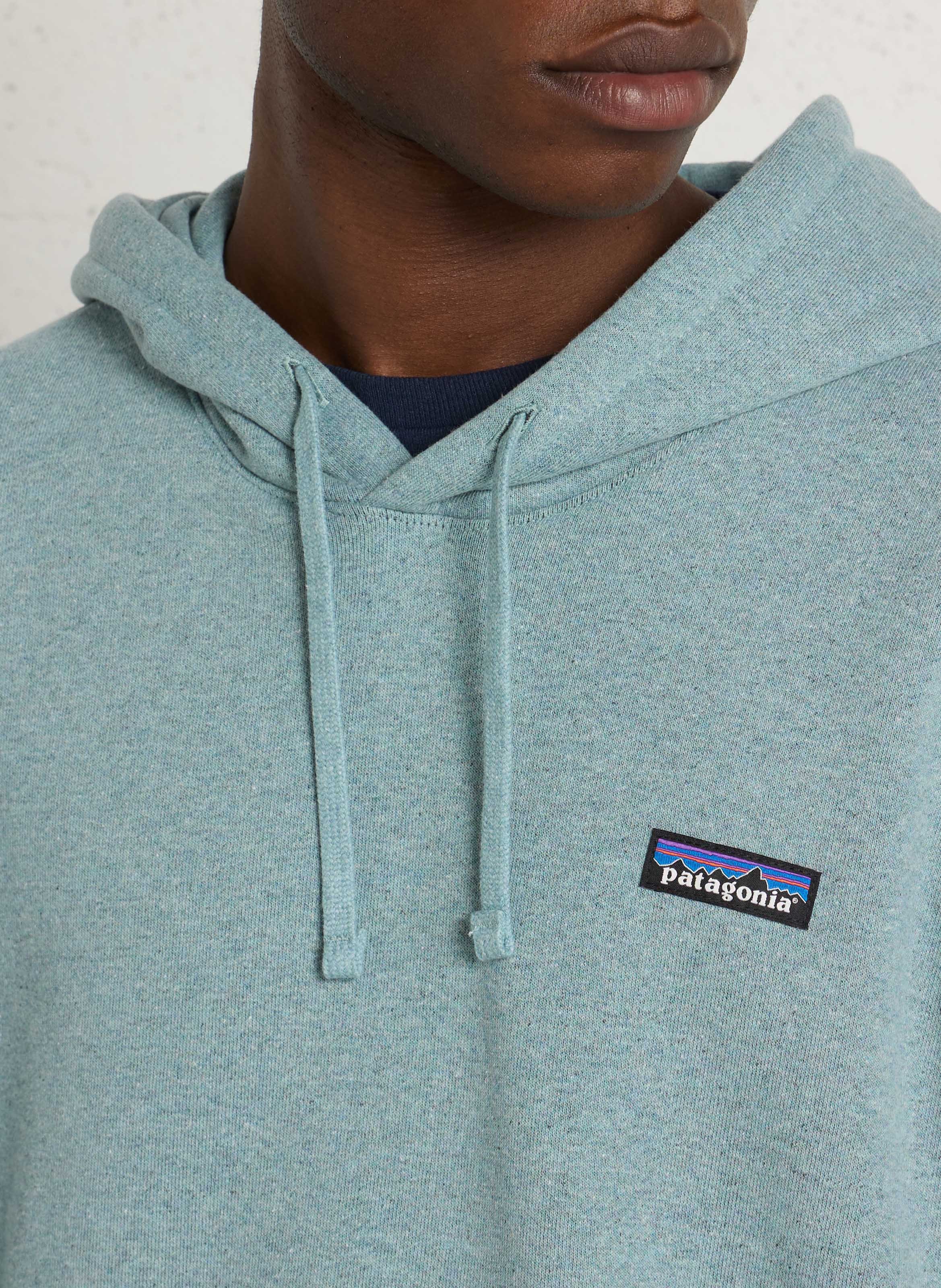Hoodie heren P-6 Label Uprisal Hoody PATAGONIA Blauw