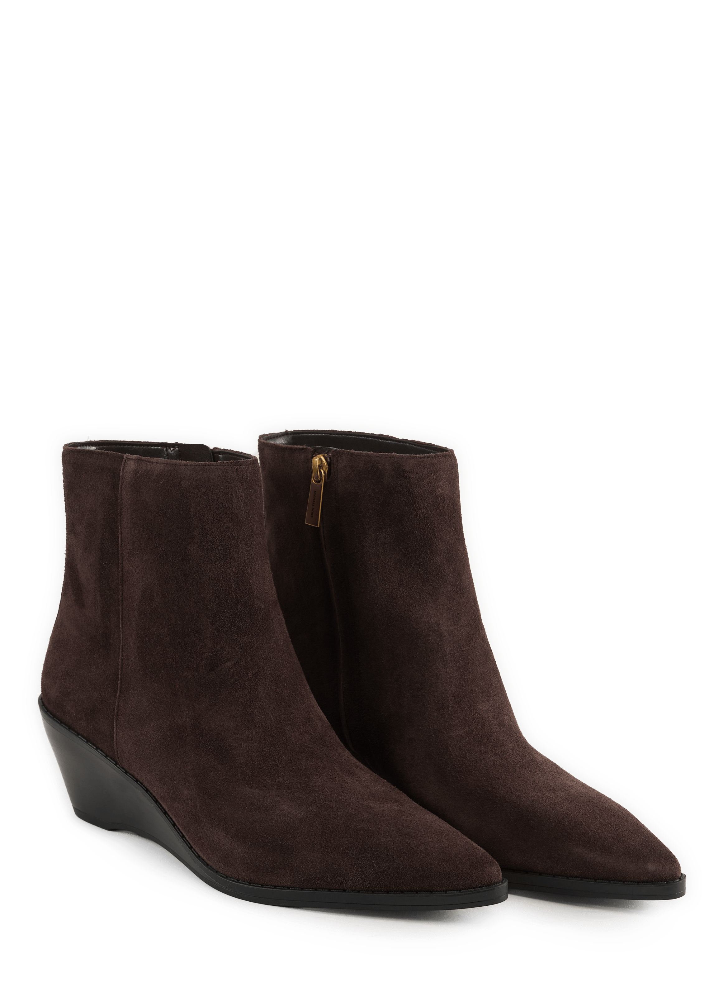 Austin suede leather ankle boots MICHAEL KORS Brown