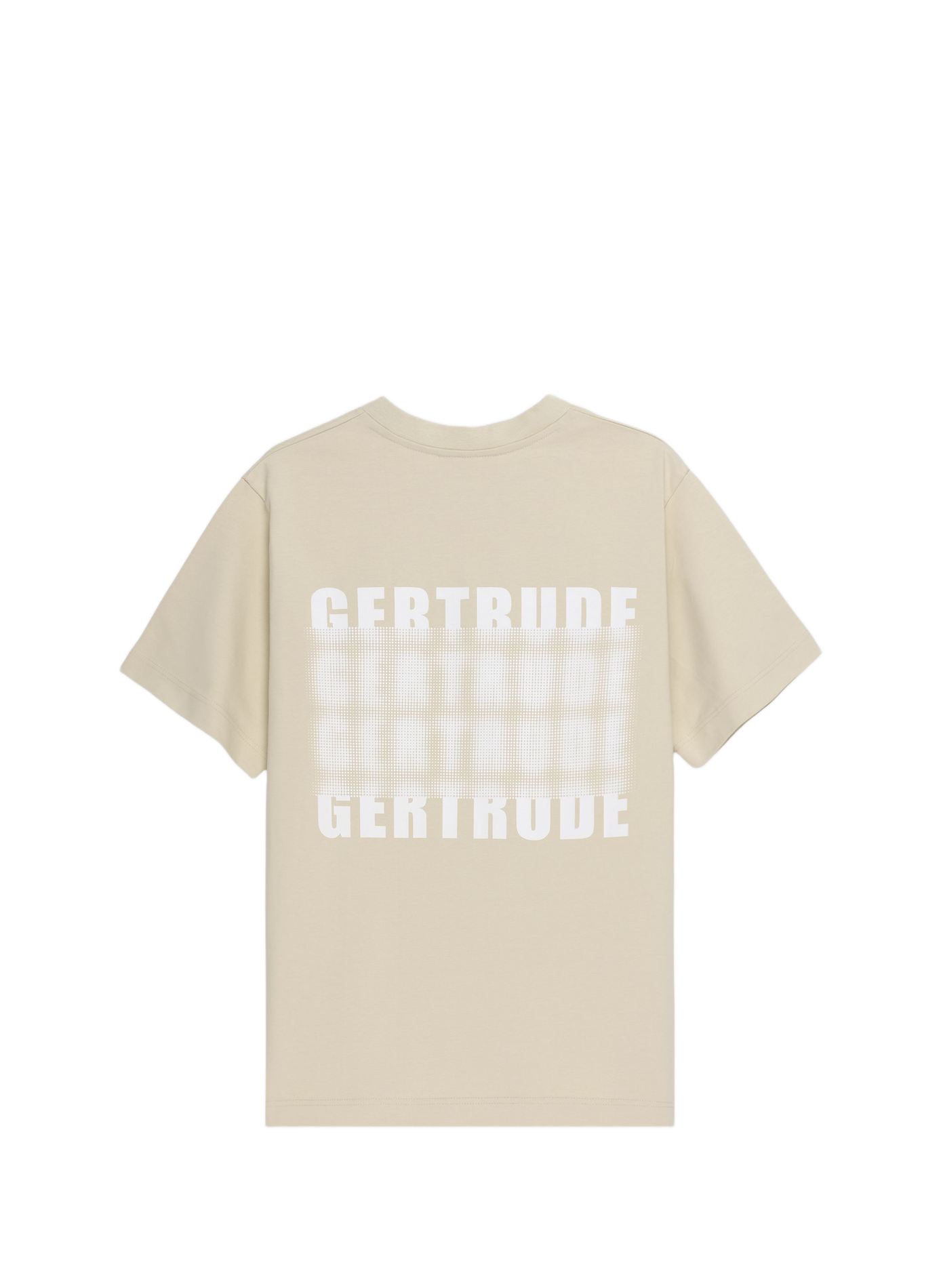 Round neck T-shirt | Beige GERTRUDE Men