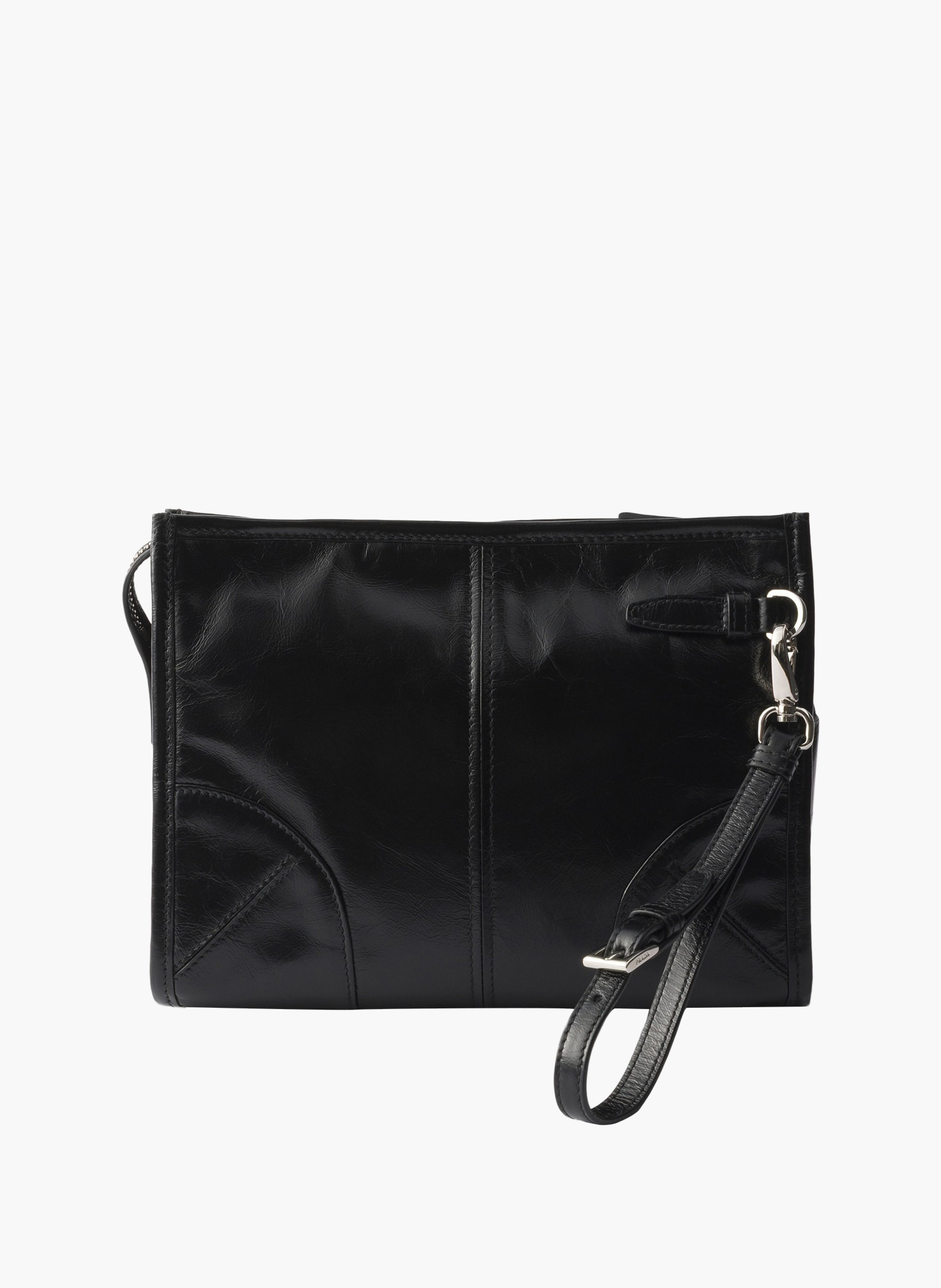 Pochette en cuir PRADA Noir