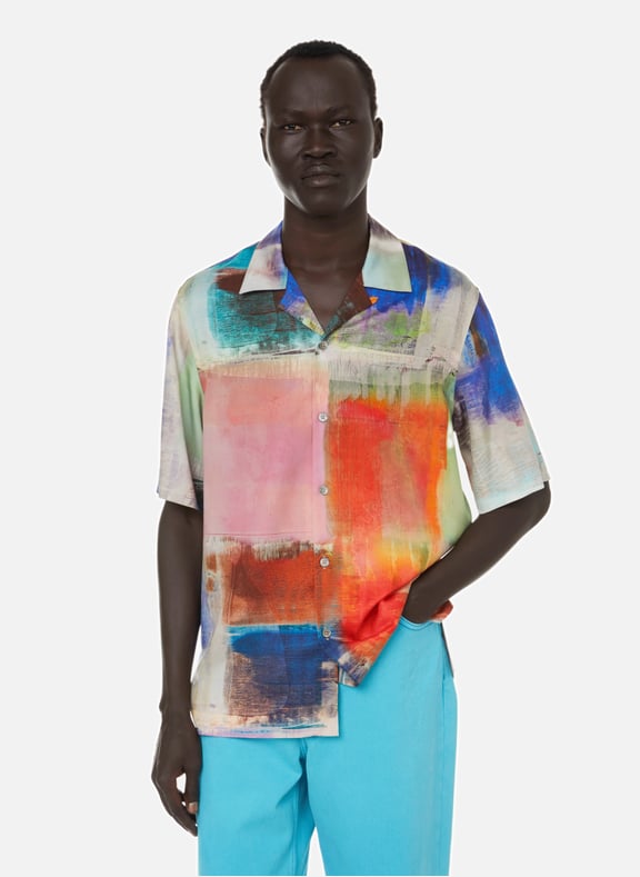 Chemise manches courtes à imprimé Multicolore by PAUL SMITH PAUL SMITH Chemise manches courtes à imprimé Multicolore