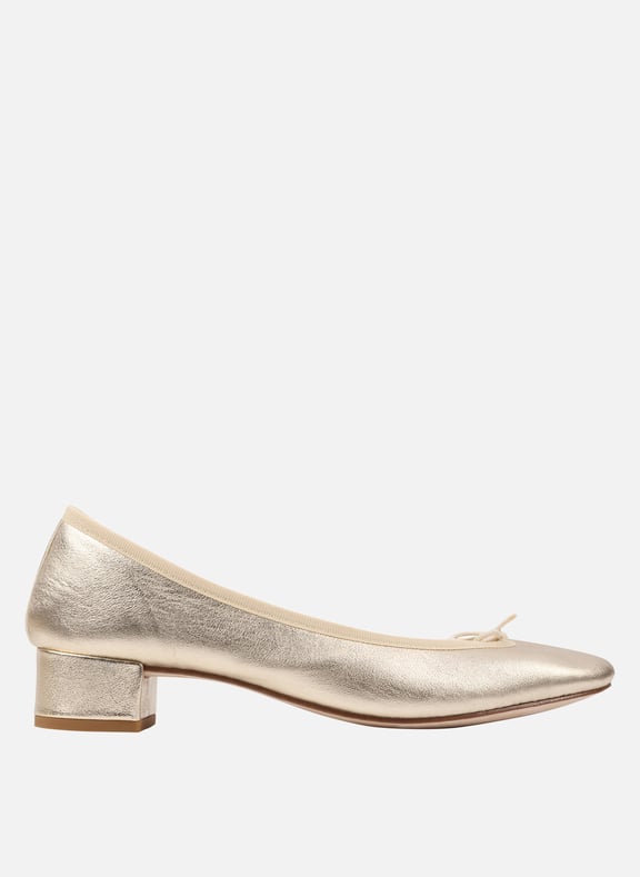 Ballerines a talons en cuir camille Dore The Wedding Explorer