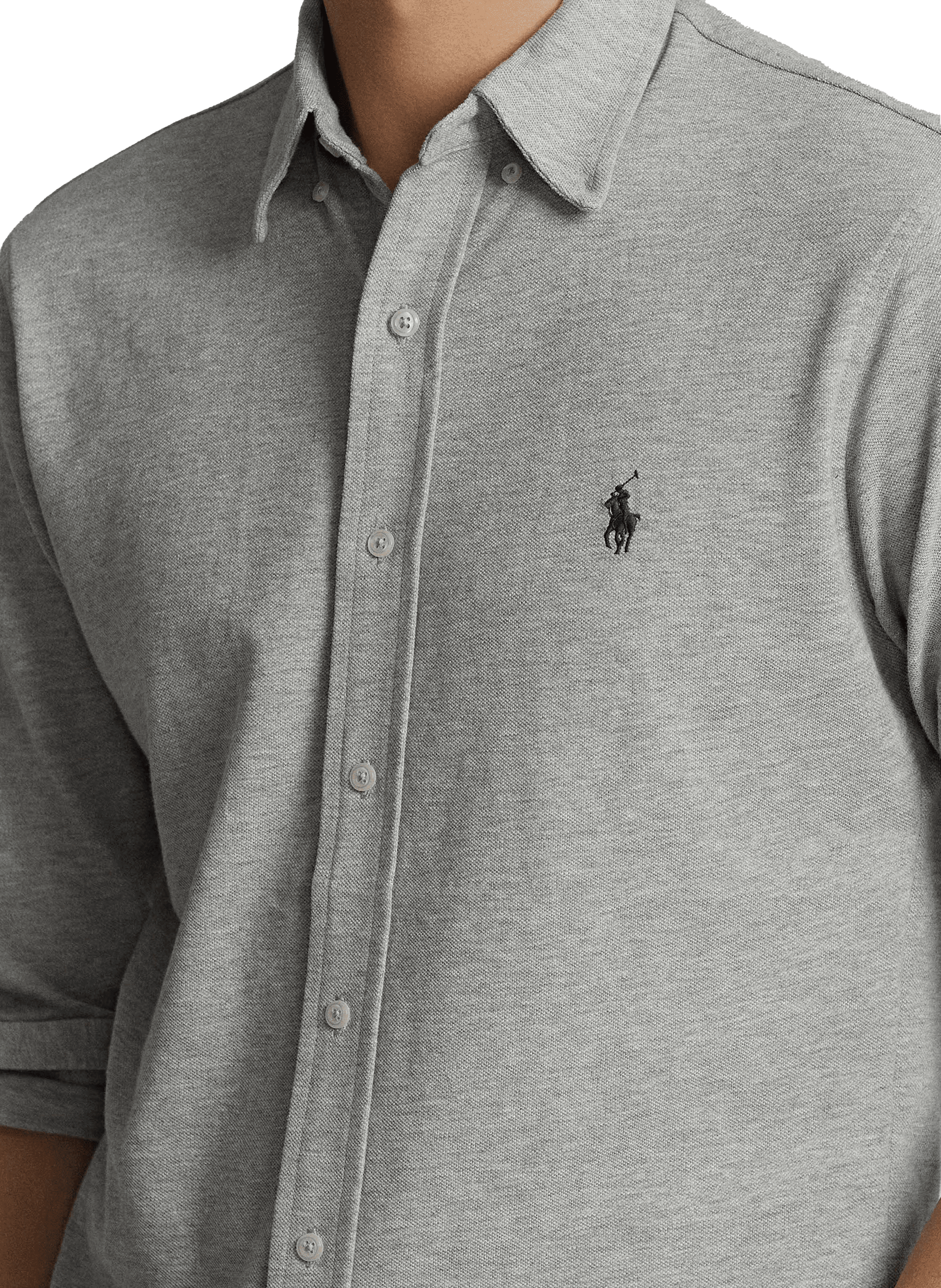 Cotton shirt POLO RALPH LAUREN Grey