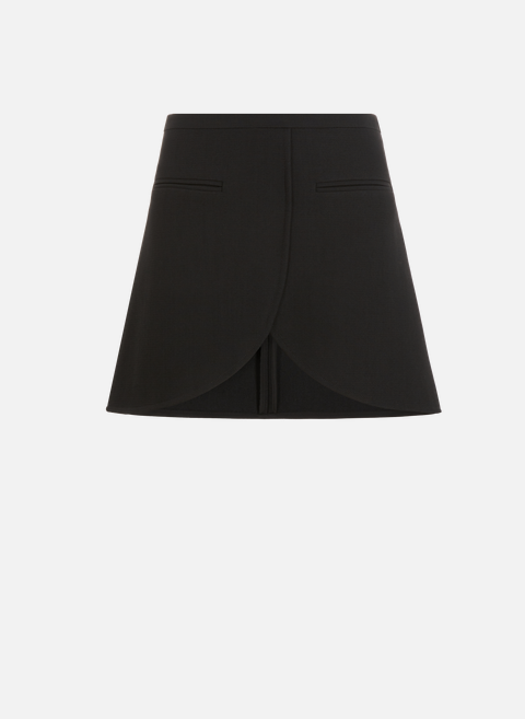 Asymmetrical skirt BlackCOURRÈGES 