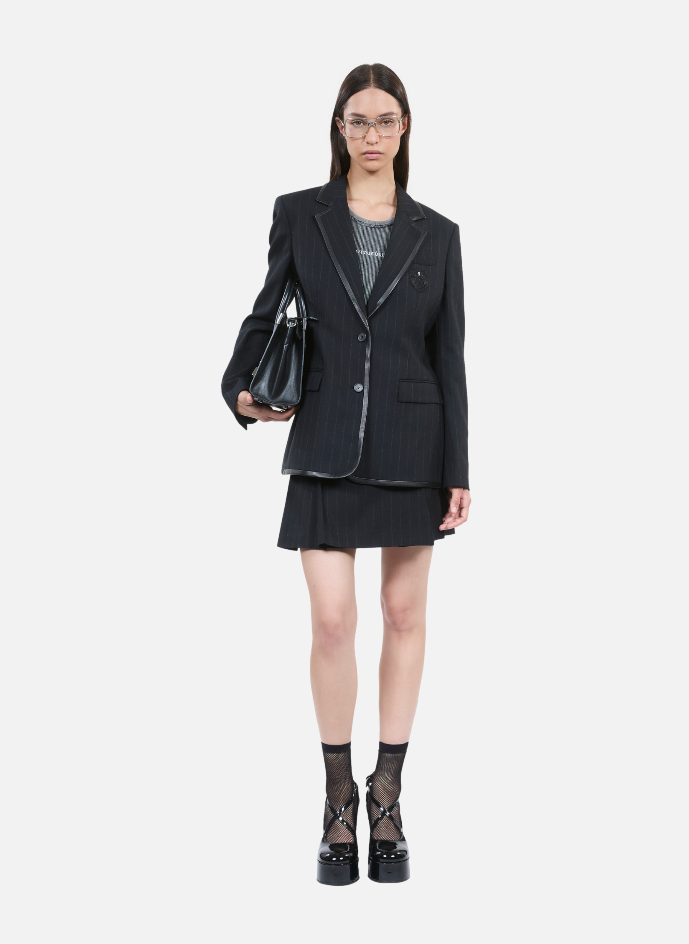 Veste à rayures tennis en laine mélangée THE KOOPLES 