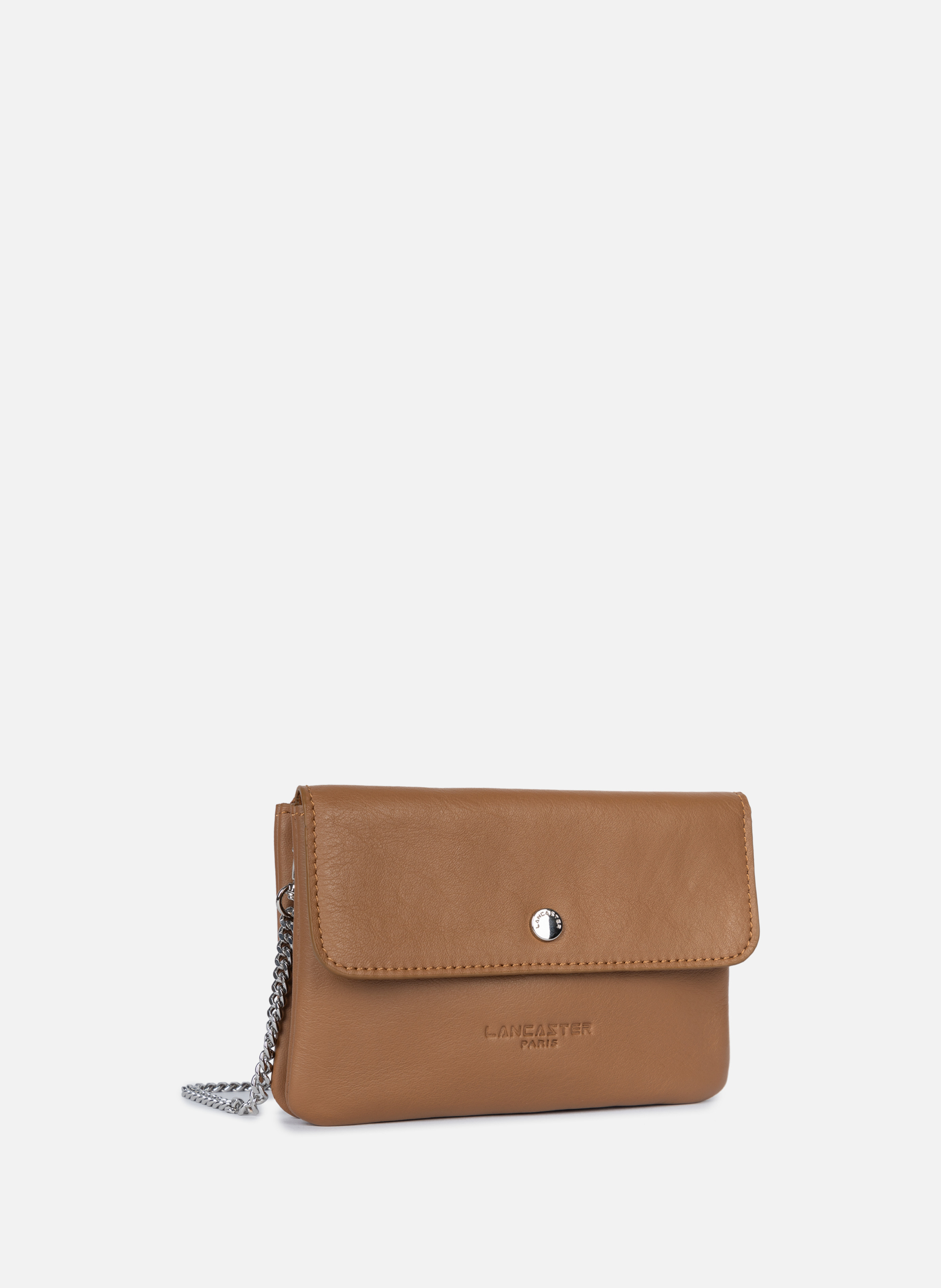 Small double clutch - Soft PM LANCASTER Brown