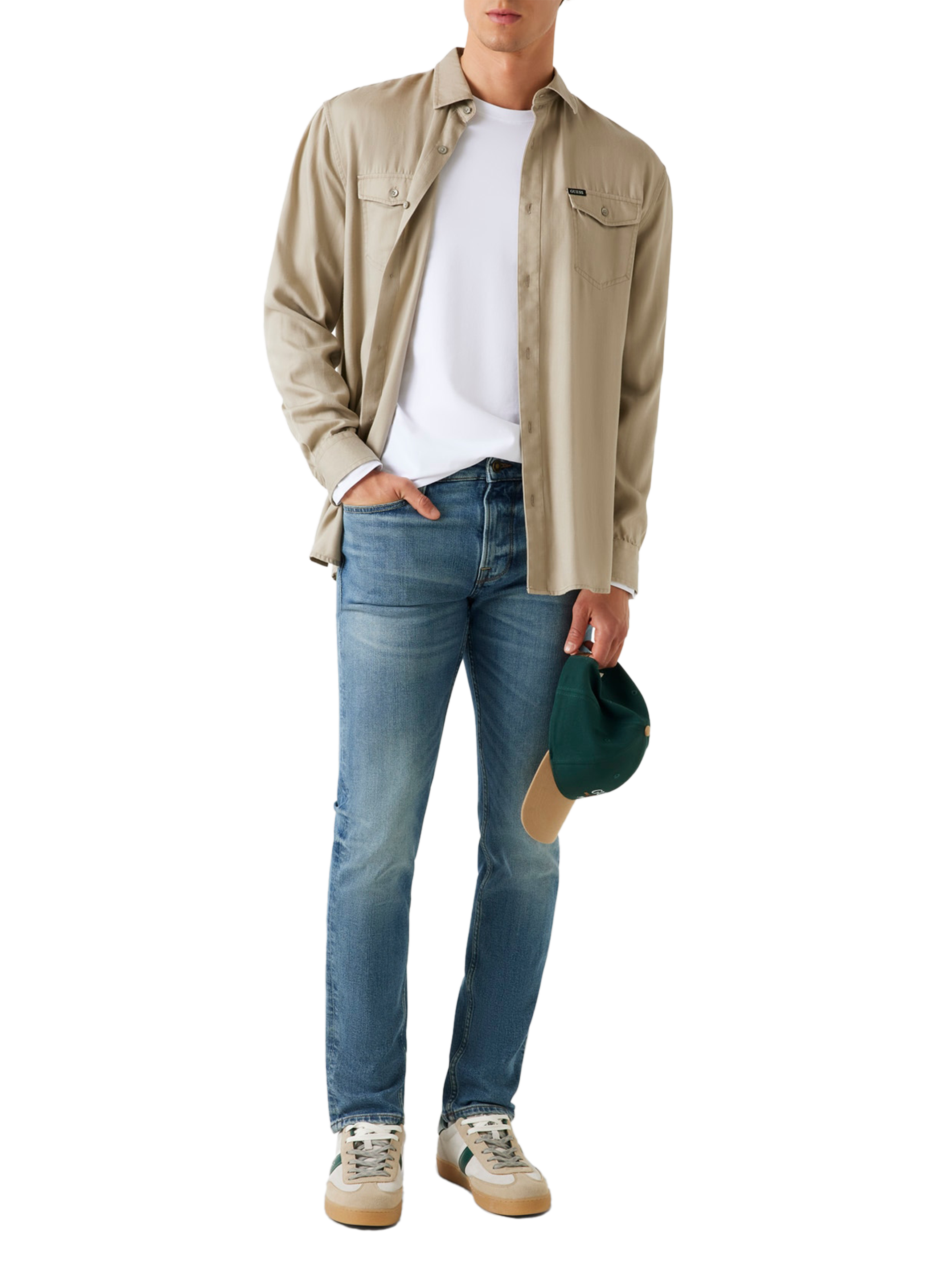 Jean slim GUESS Bleu