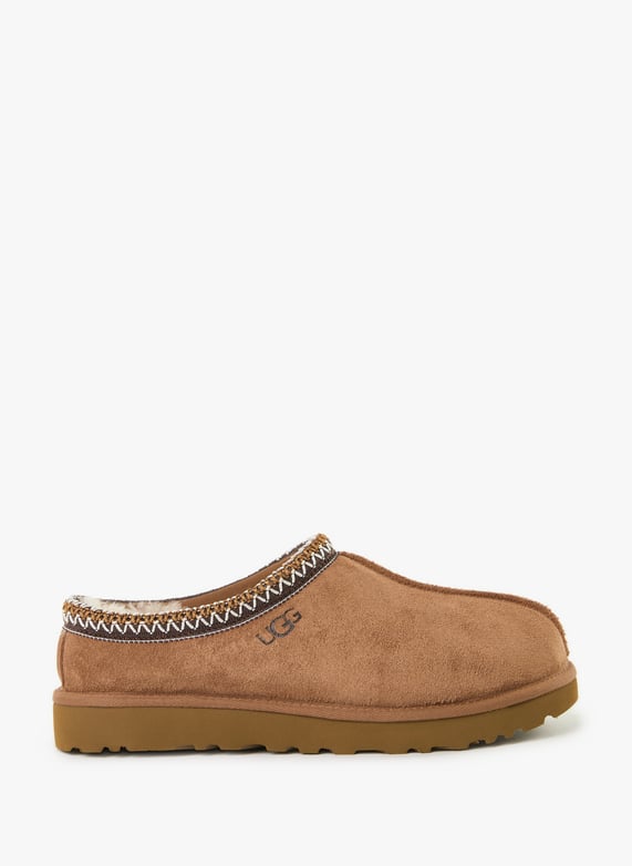 Chaussons en cuir mélangé Marron Ugg Femme - Main Image