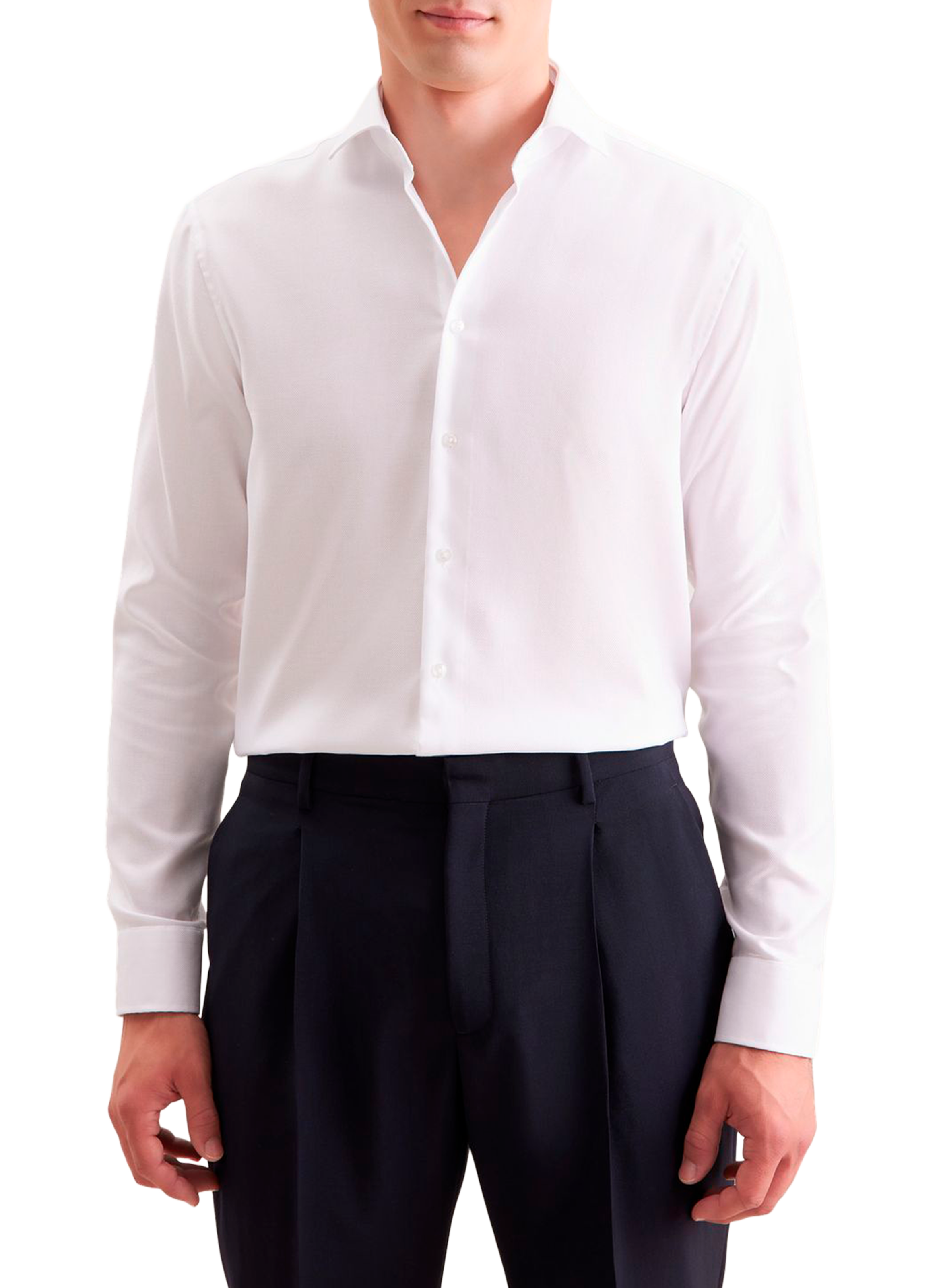 SEIDENSTICKER Chemise en coton Blanc