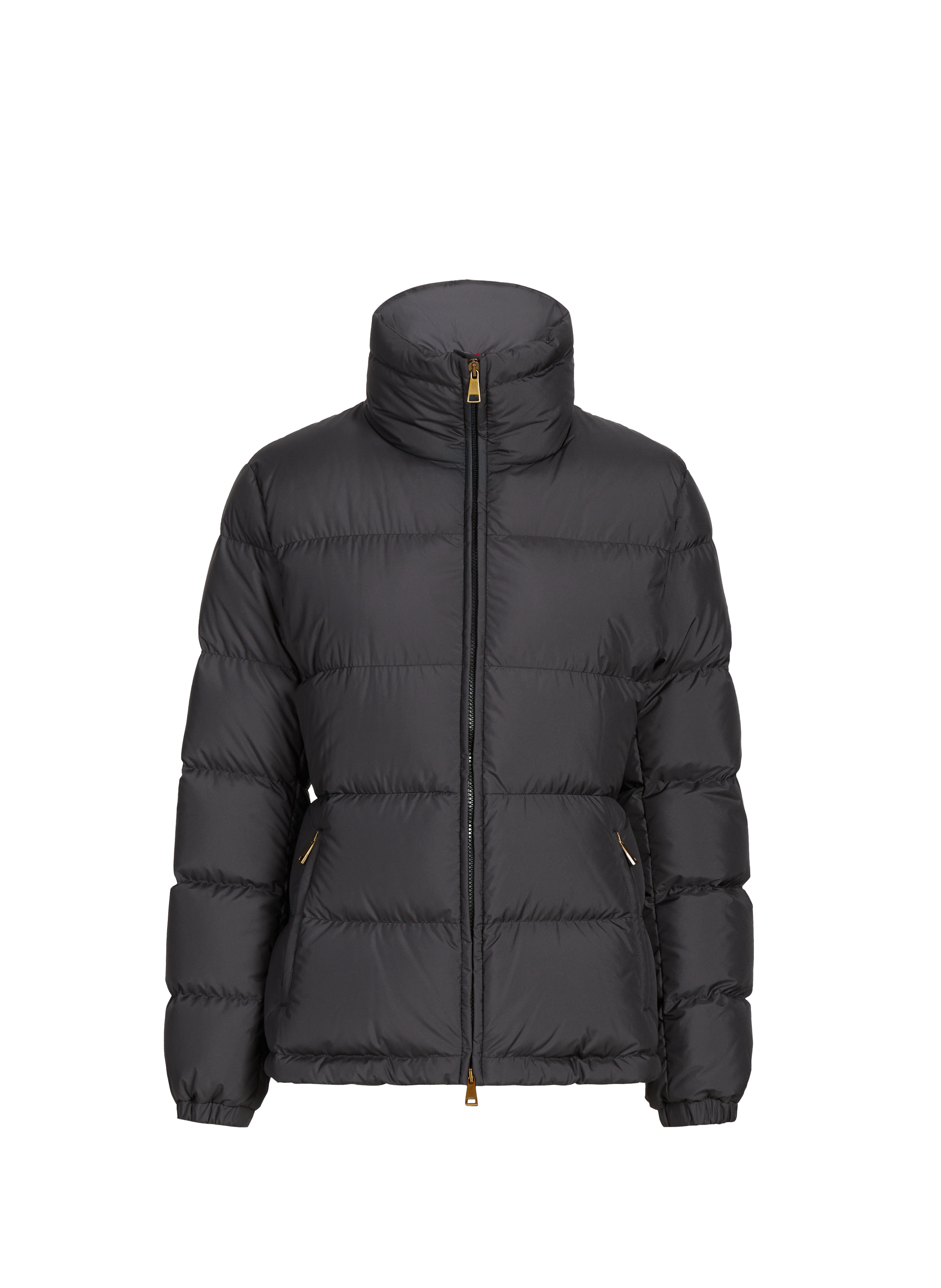 MONCLER Doudoune matelassée à col montant Noir