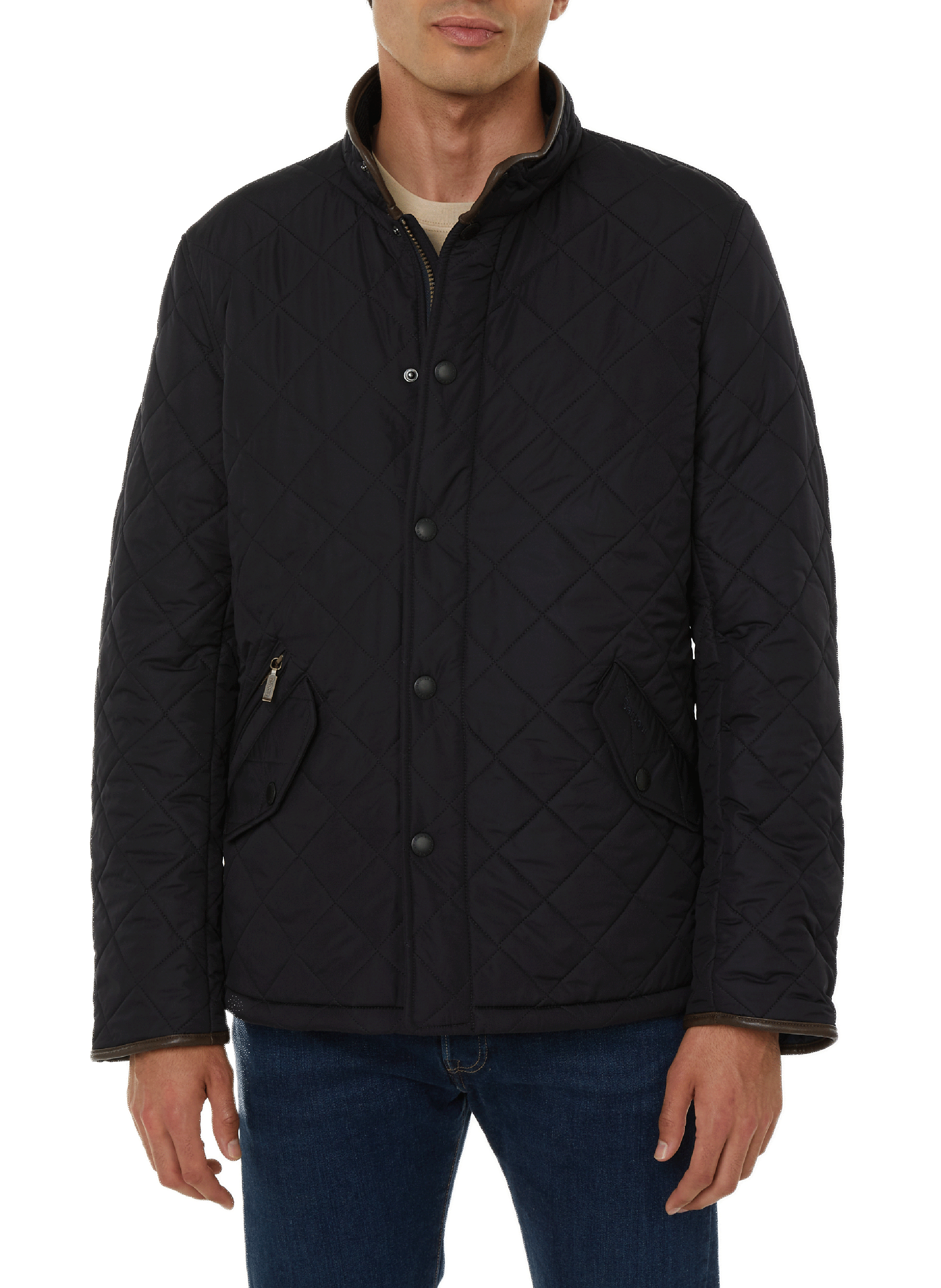 BARBOUR Quilted jacket Brown