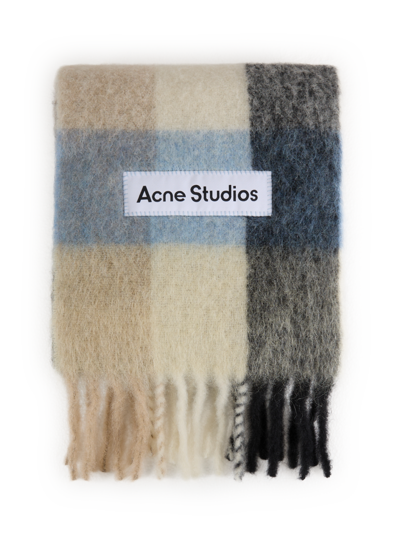 ACNE STUDIOS Check Scarf Multicolour