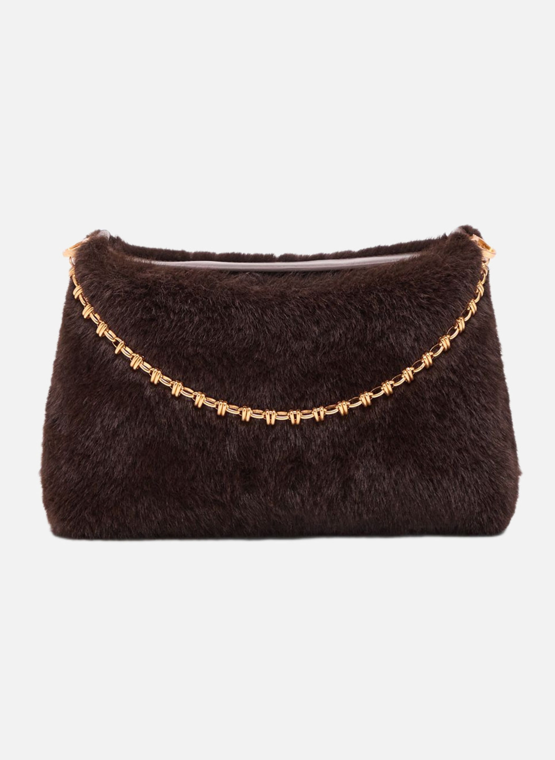 Pochette daily chain VANESSA BRUNO Marron
