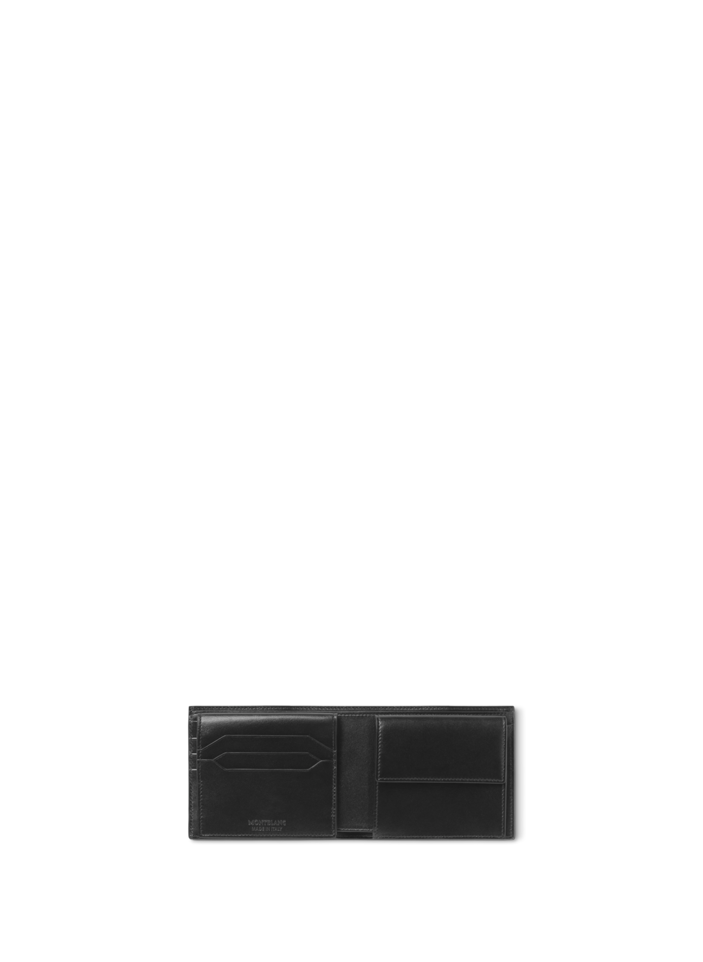 Smooth leather multi-compartment wallet MONTBLANC Black