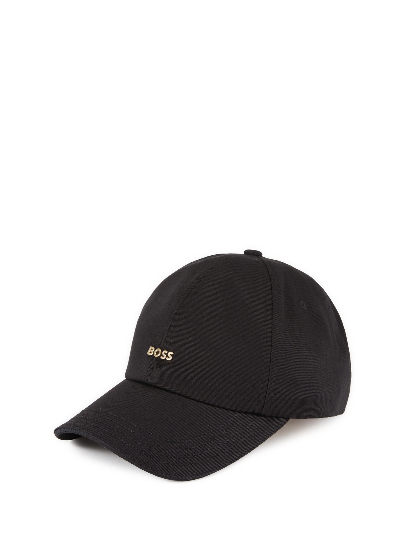 Solid cotton cap BOSS Black