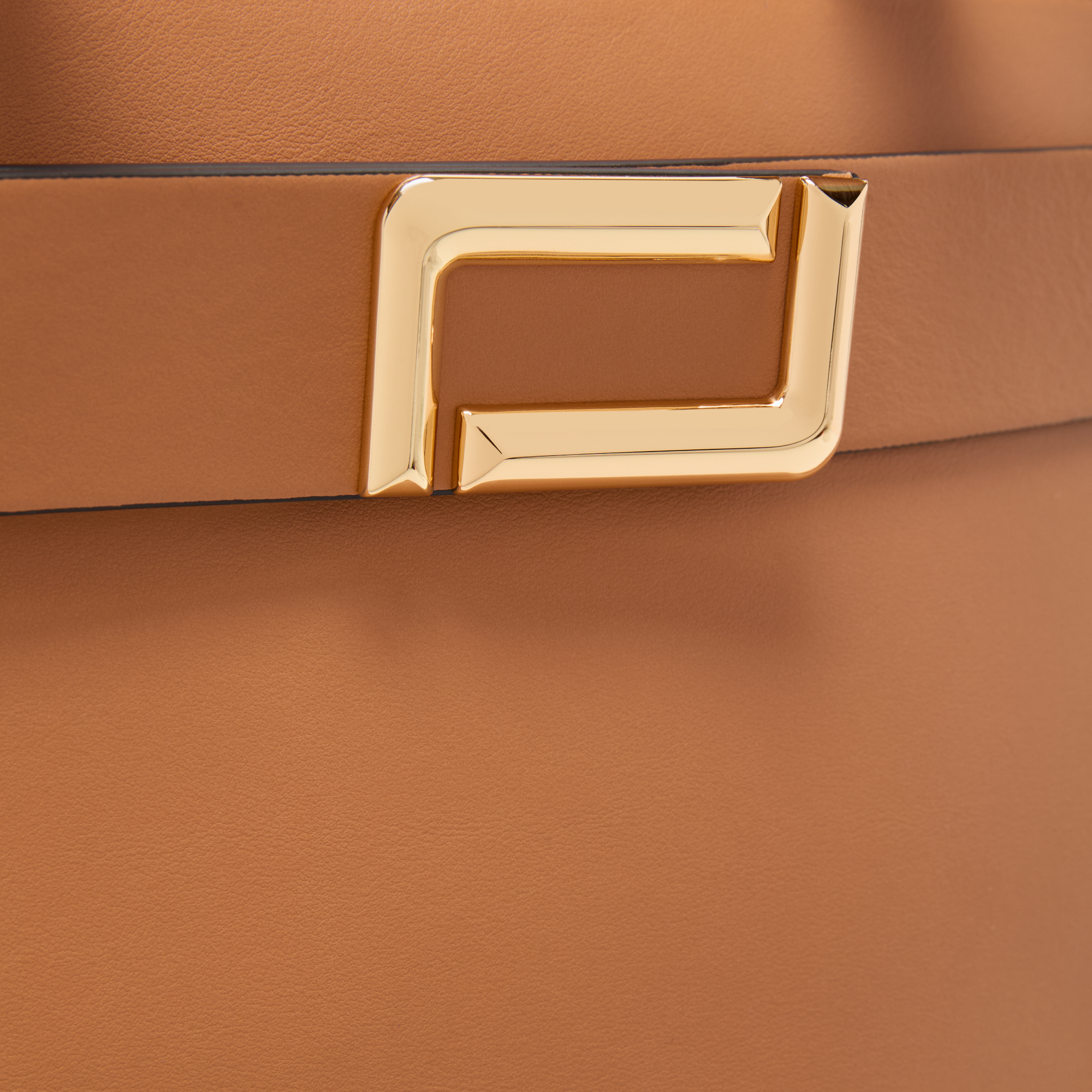 Sac carryall m angèle de lancel en cuir LANCEL Marron