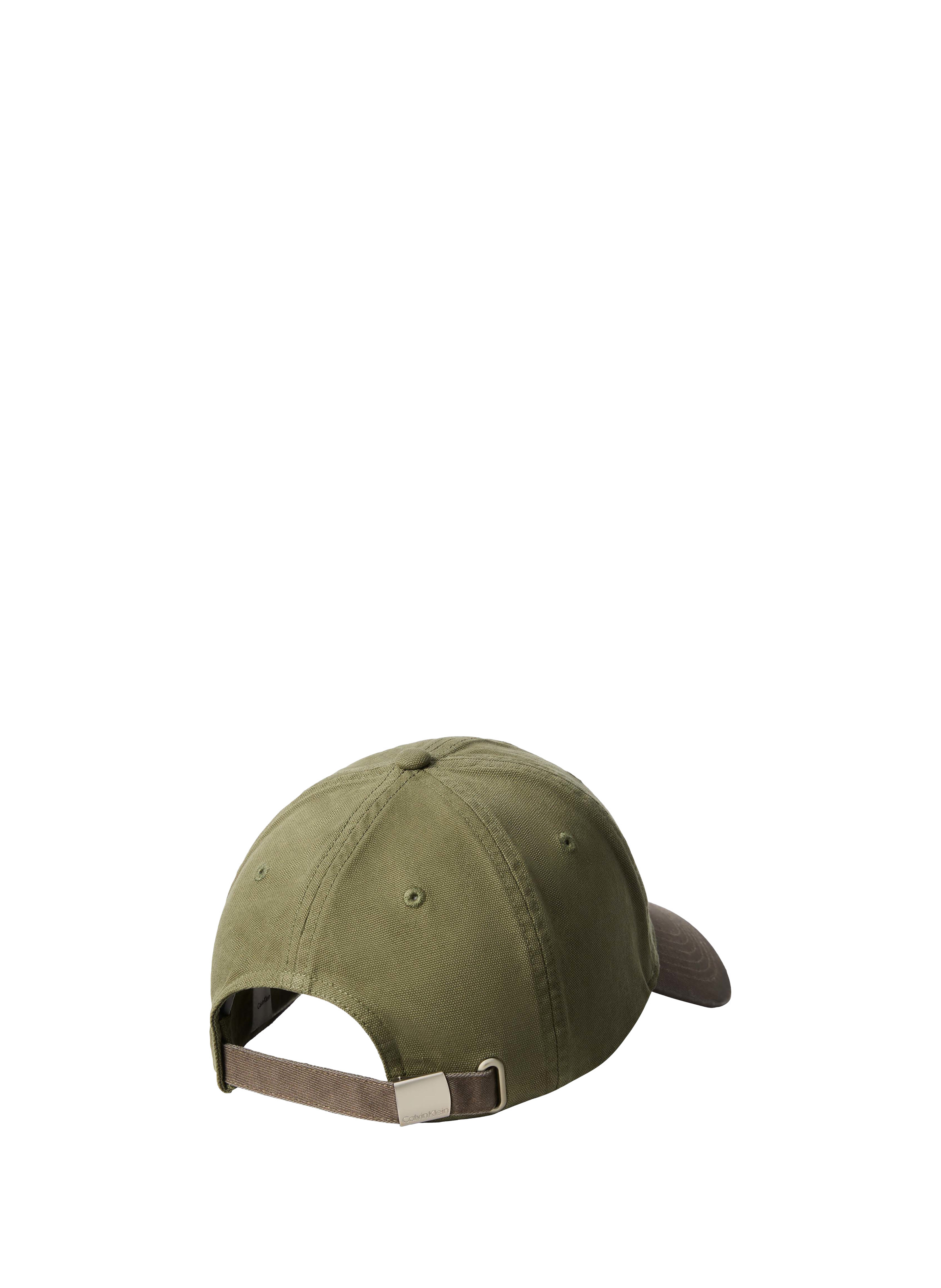 Embroidered BCI Cotton Cap CALVIN KLEIN Khaki