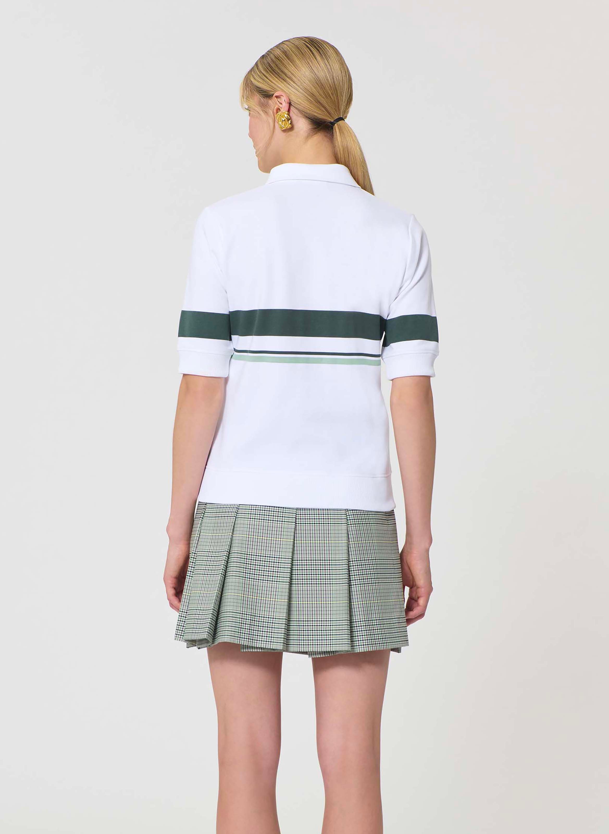 Polo taradaisy TARA JARMON Blanc