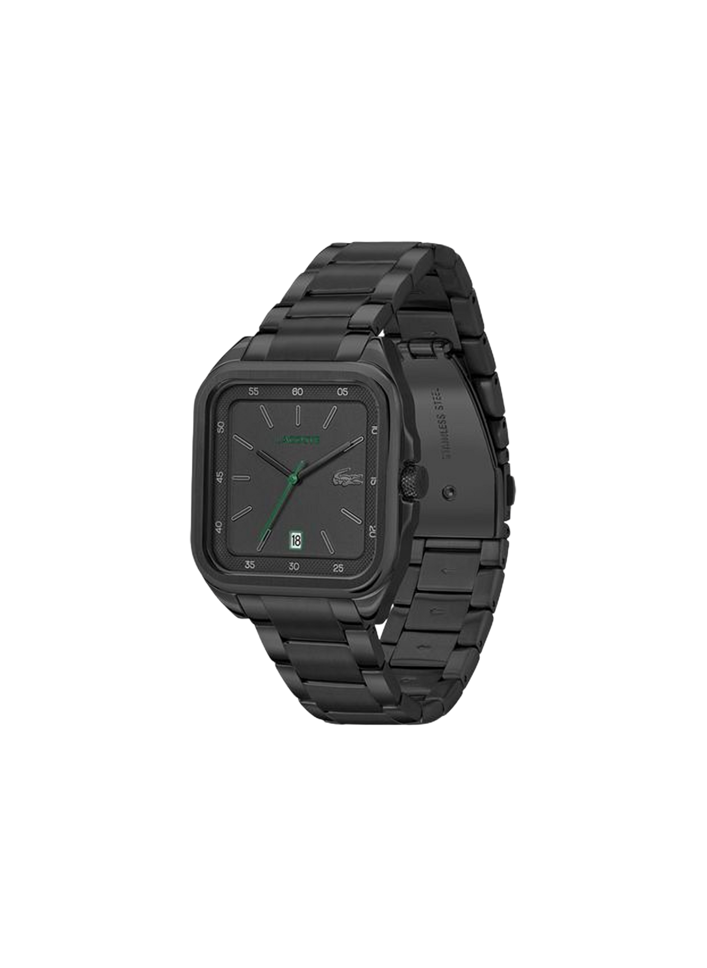 Montre Lacoste.12.12 Up en acier inoxydable LACOSTE MONTRES Noir