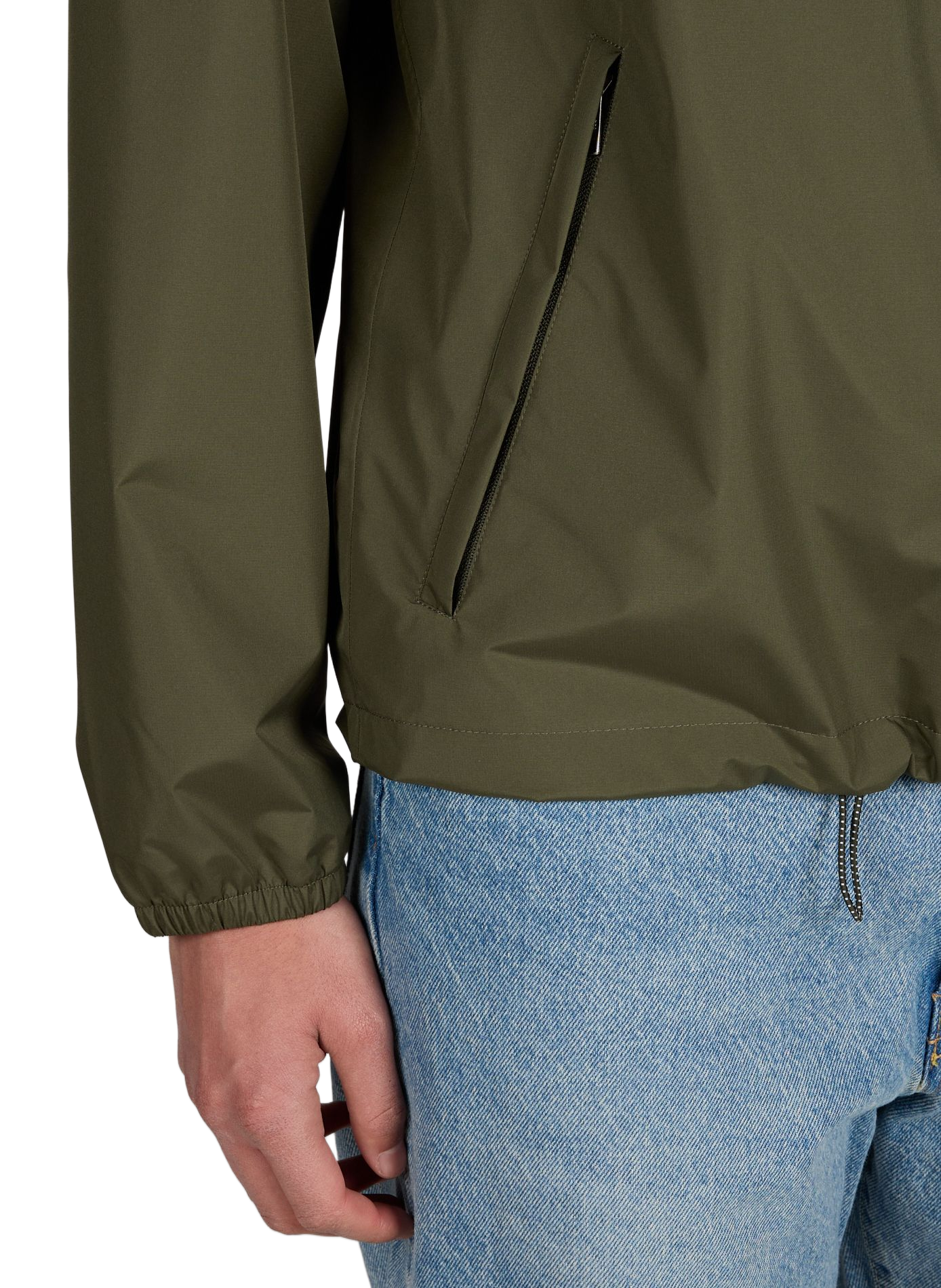 Veste coupe-vent à capuche AIGLE Kaki