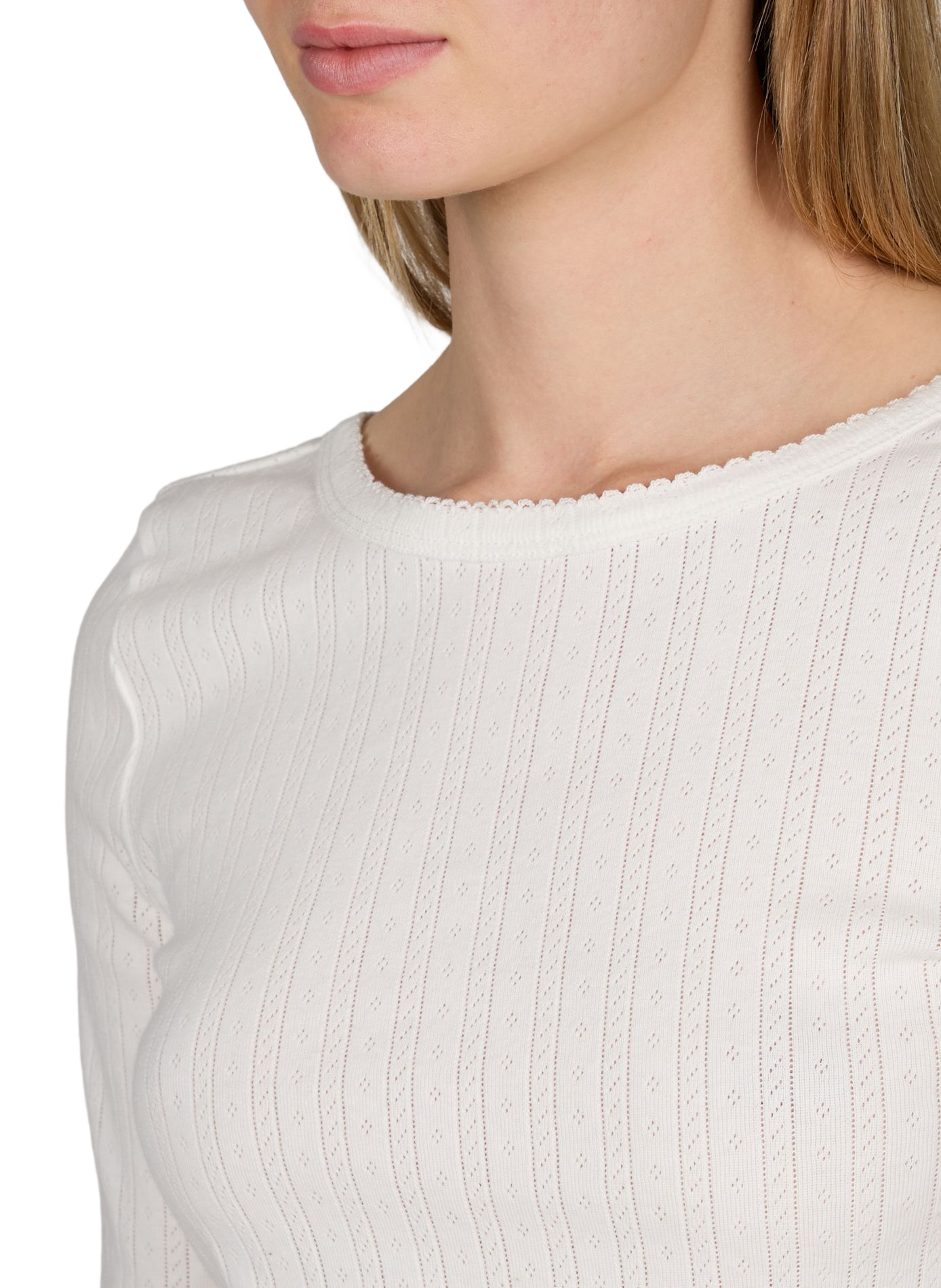 Charlotte cotton t-shirt GARANCE White