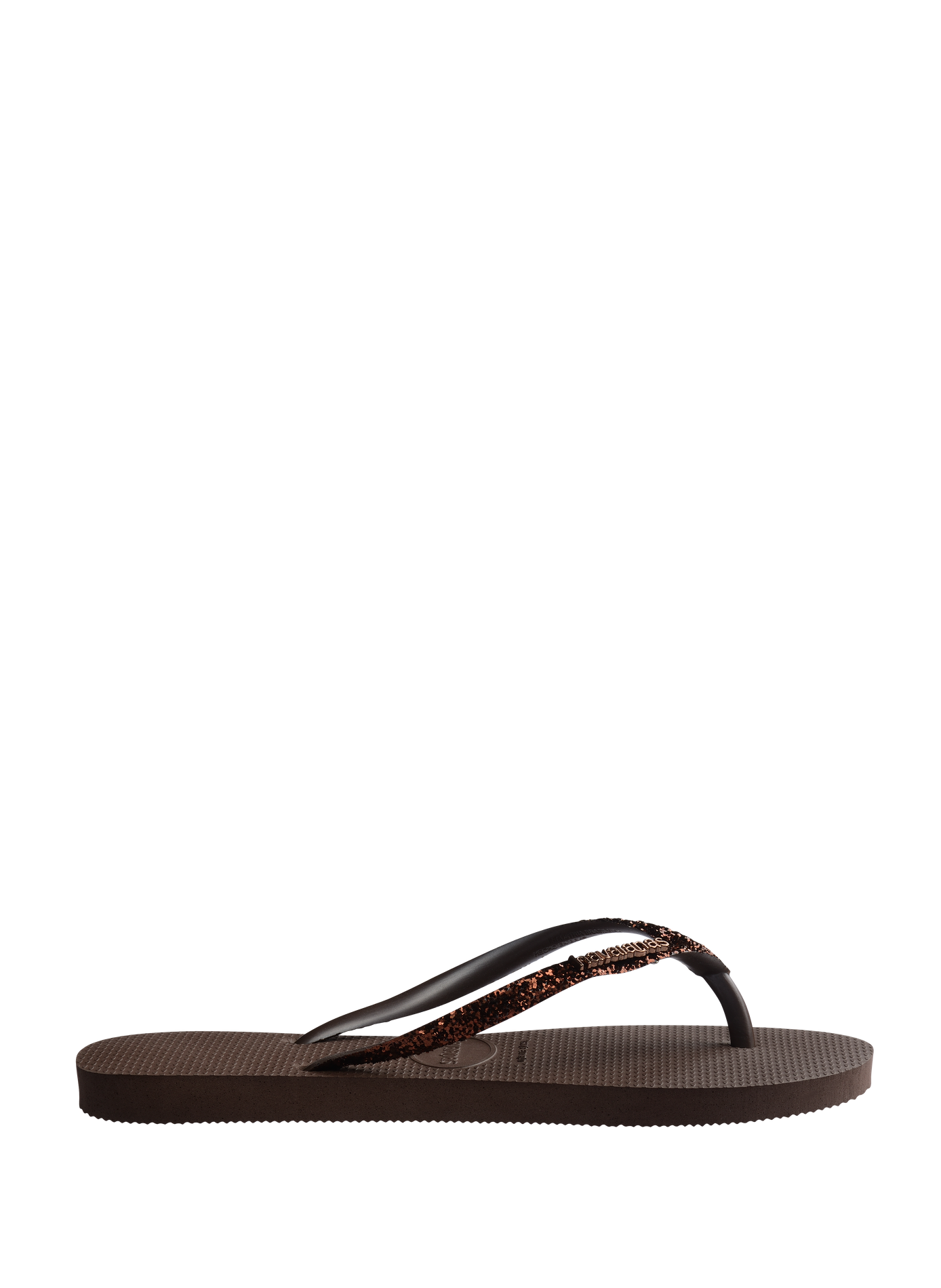 Tongs Glitter HAVAIANAS Marron