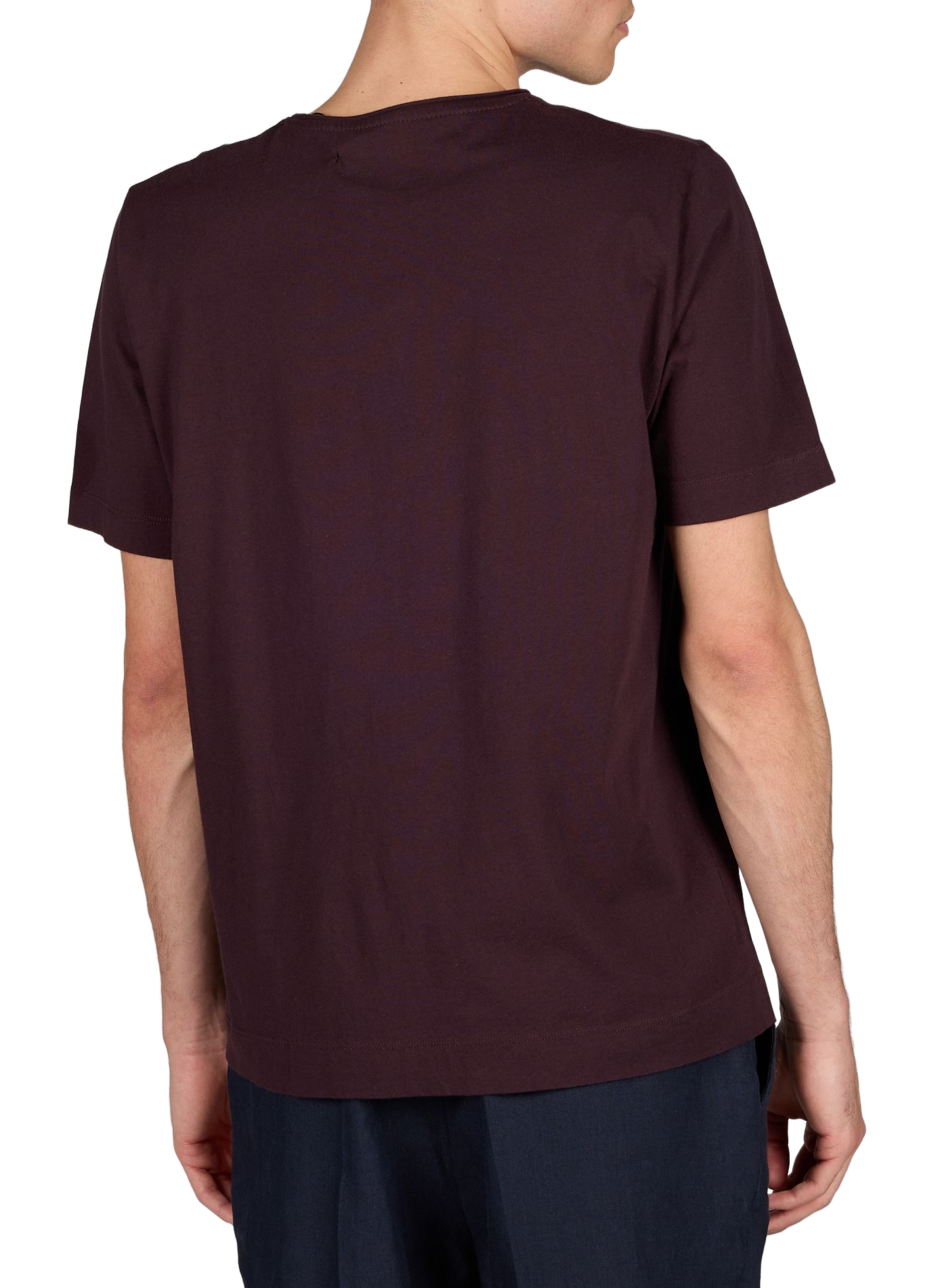 Camiseta lisa de algodón LAFAURIE Rojo