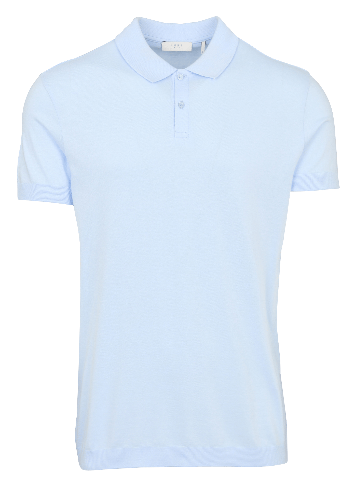 Polo regular-fit en coton mélangé IKKS Bleu