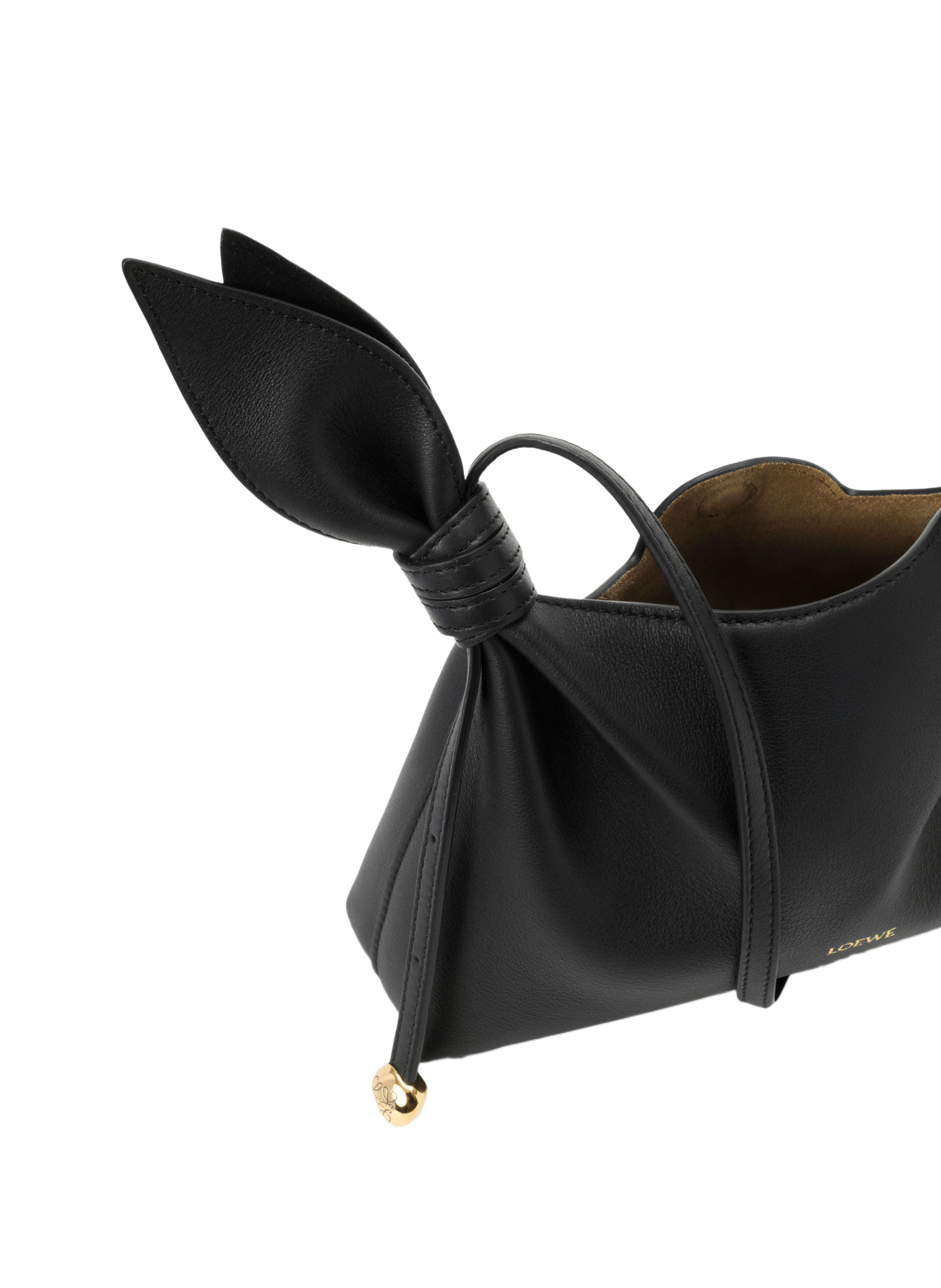 Sac à bandoulière Scarf en cuir  LOEWE Negro