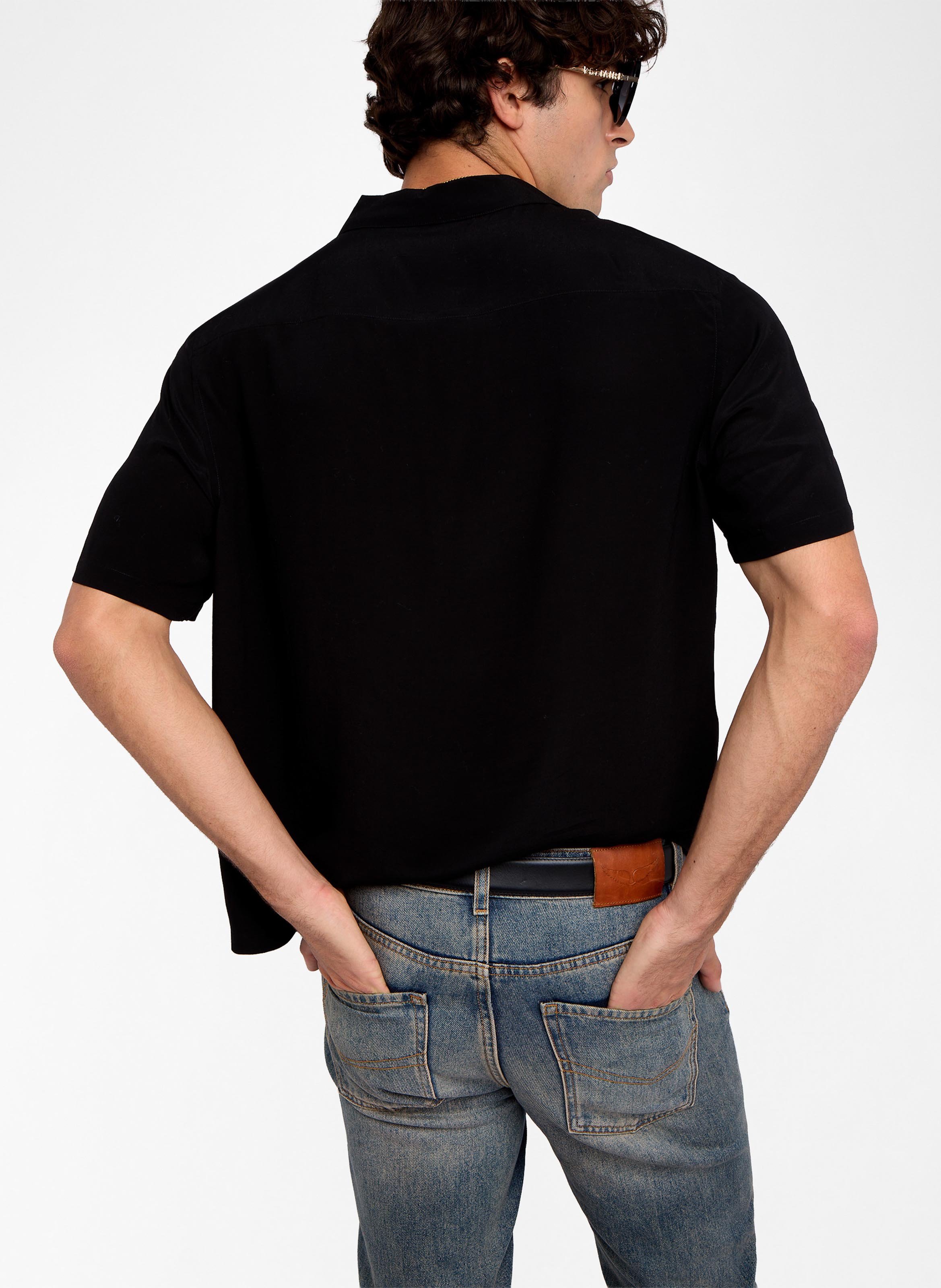 Chemise large fluide slony ZADIG&VOLTAIRE Noir