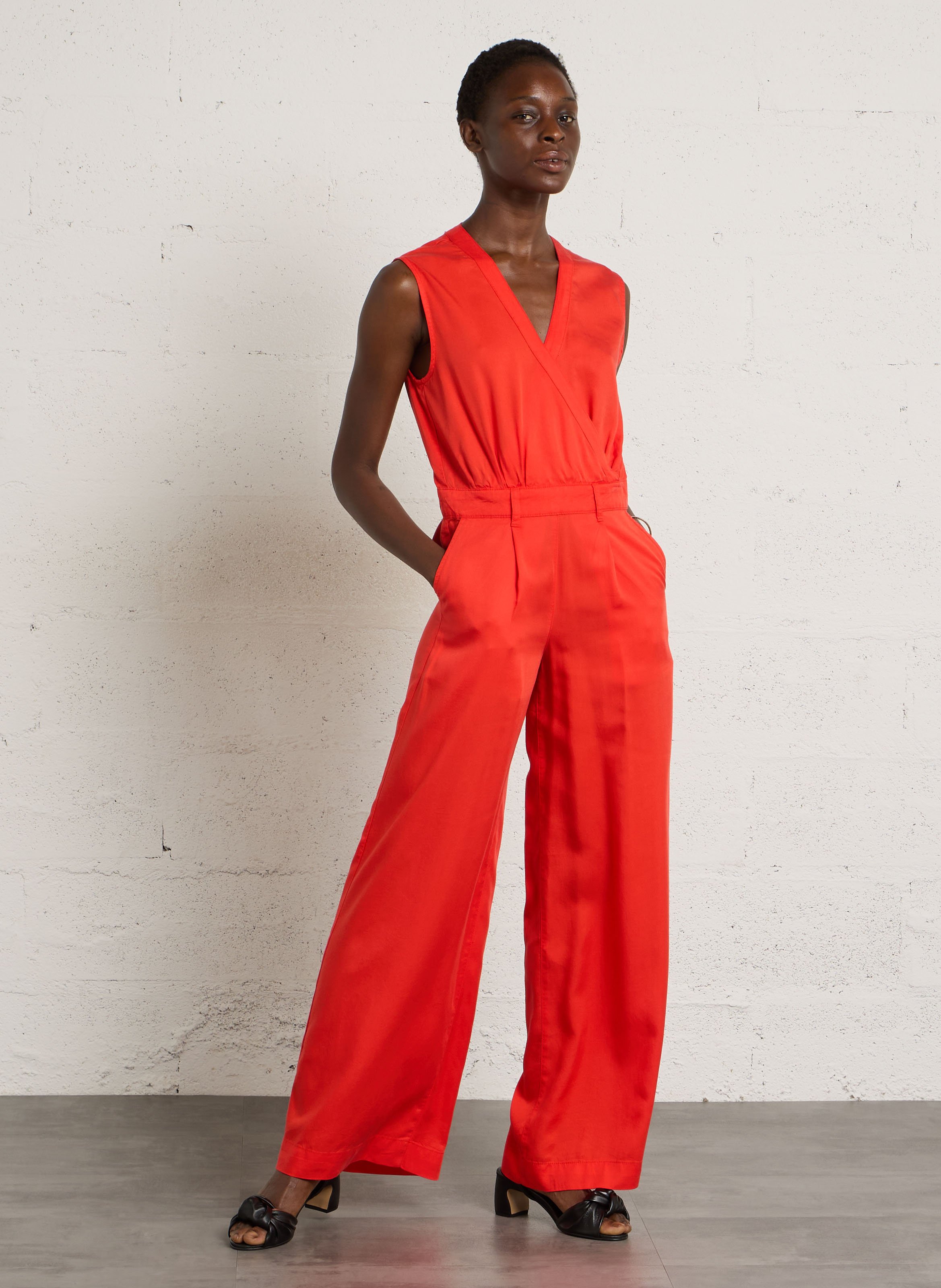 Combinaison droite renata MAISON 123 Rouge