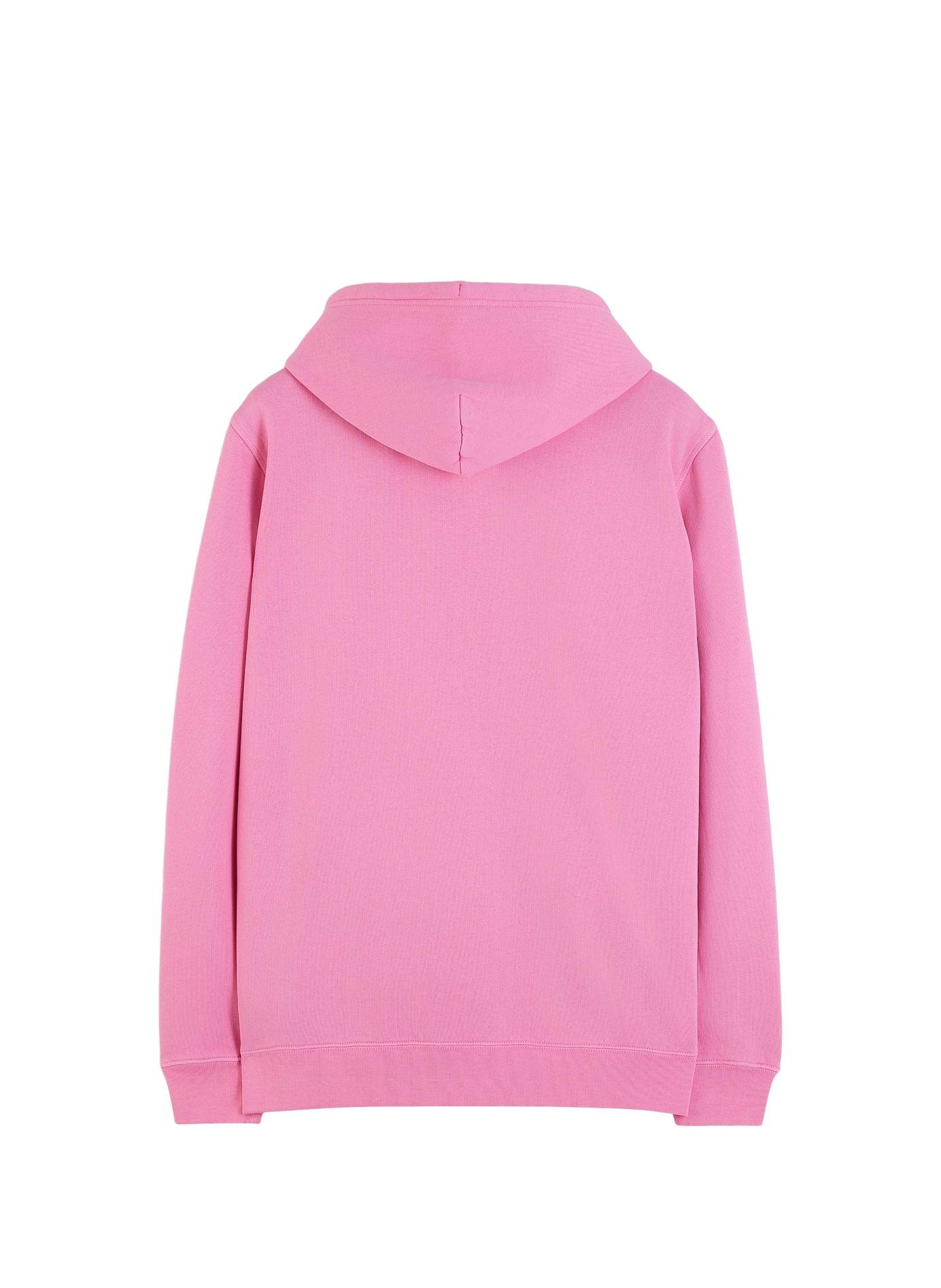 Straight hooded sweatshirt in blended cotton TOMMY HILFIGER Pink