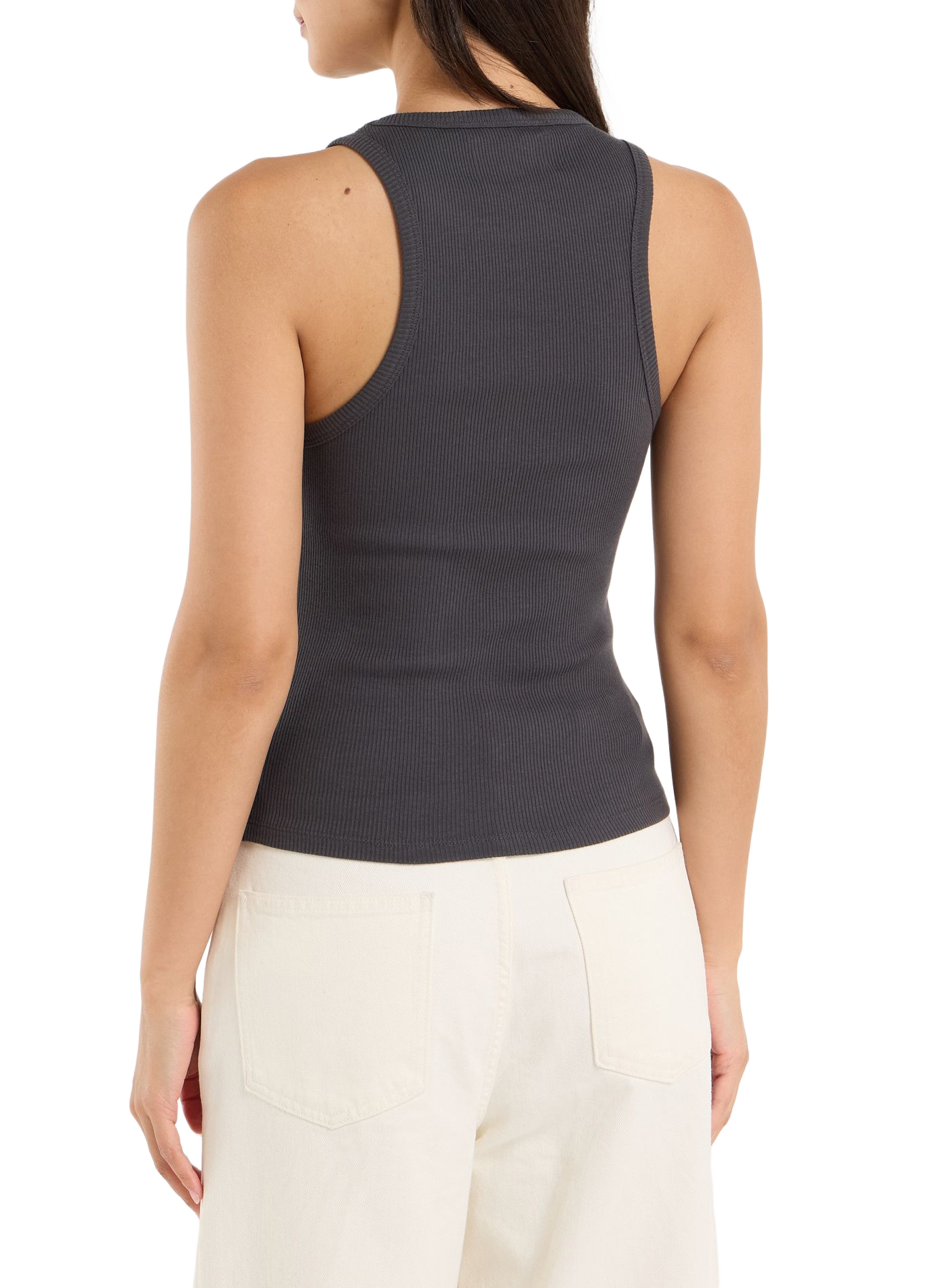 Top Tovie Tanktop aus Baumwolle SAISON 1865 Grau
