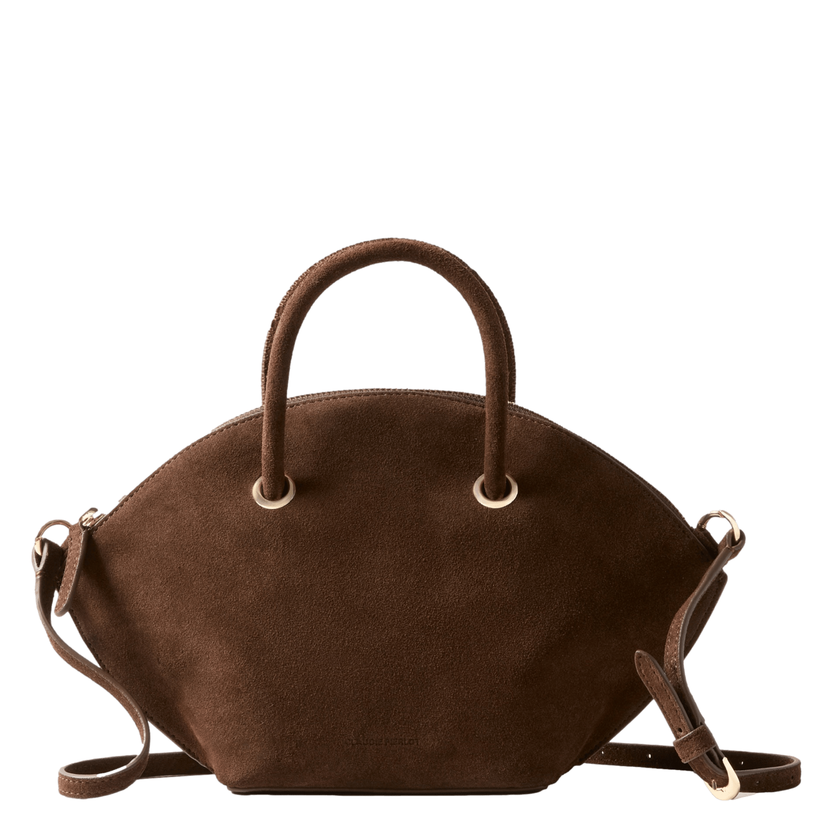 Sac à main en cuir CLAUDIE PIERLOT Marron