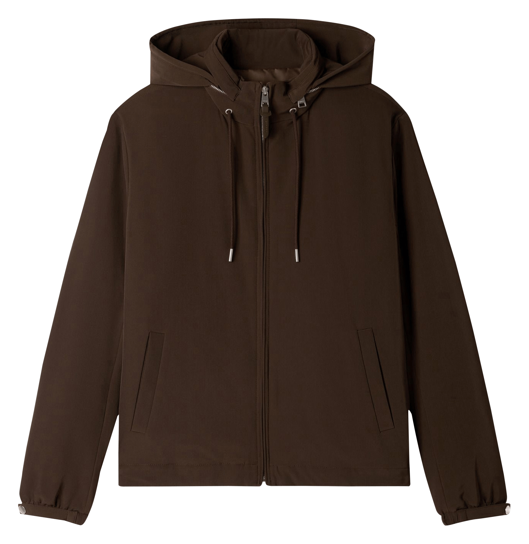 Sweat ajusté col montant SANDRO Marron
