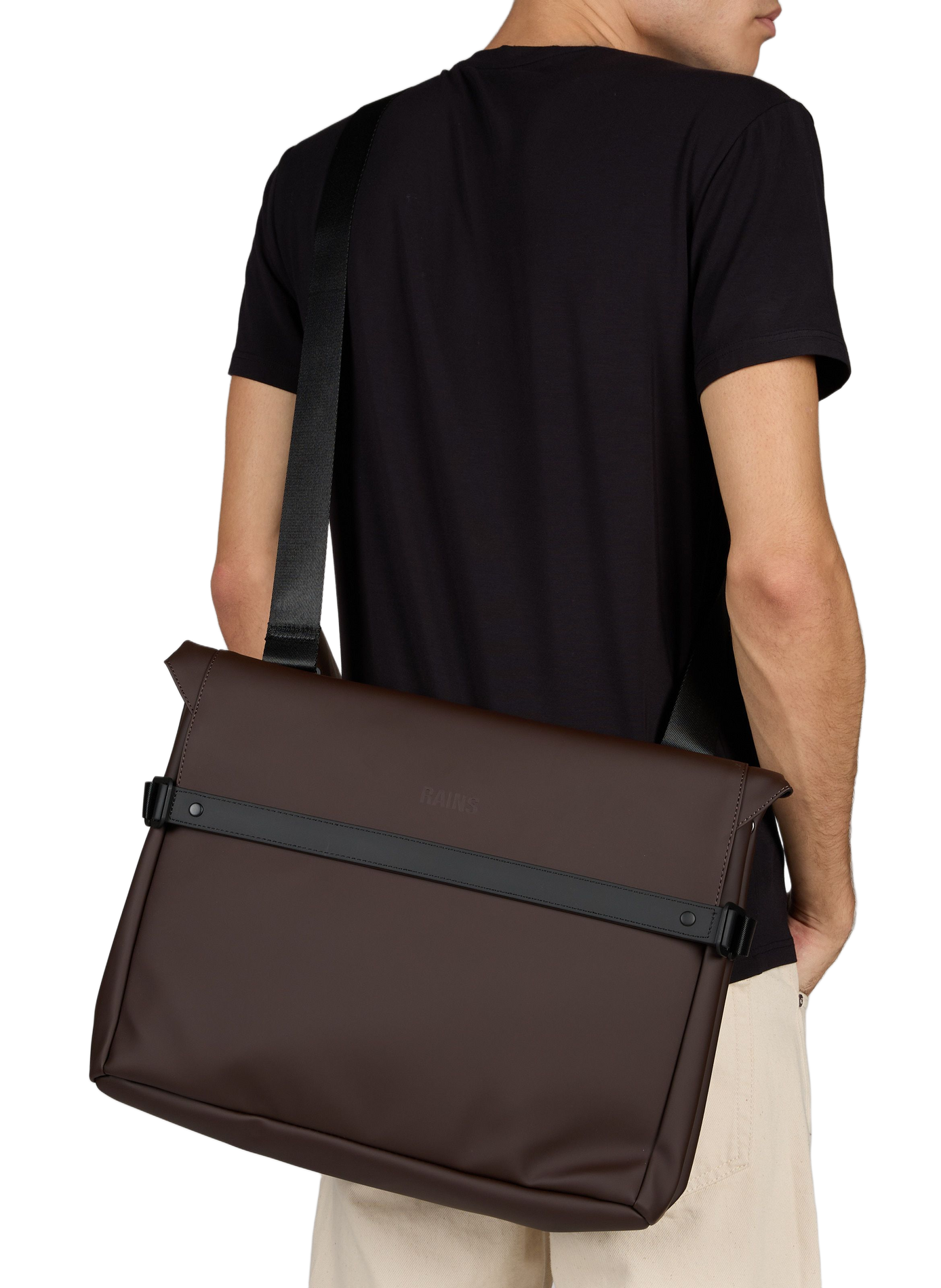 Tasche OTG Messenger W3 RAINS Braun