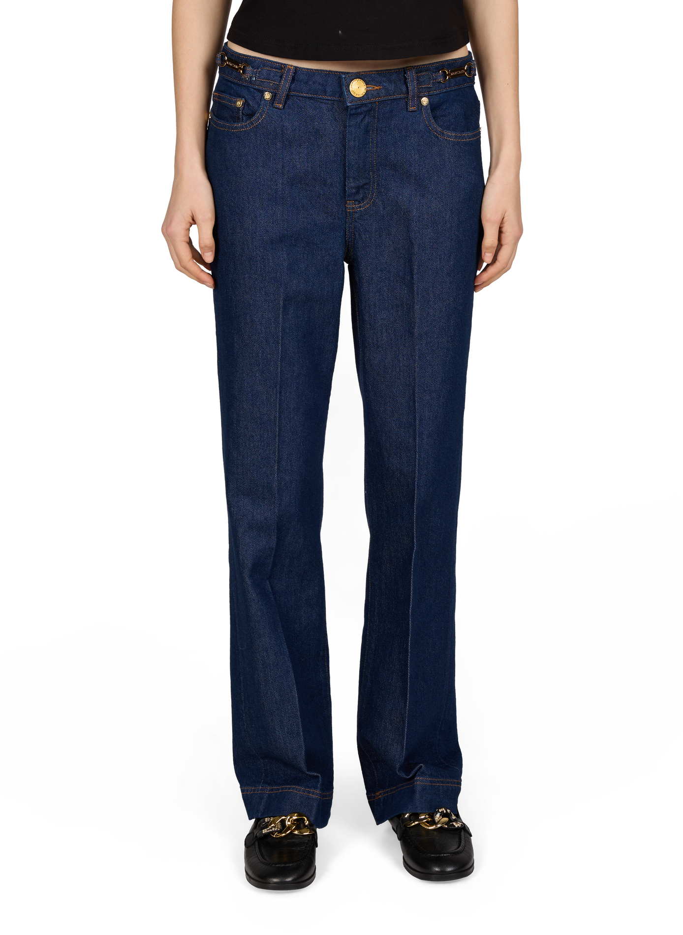 Victory straight-leg jeans in a cotton blend GUESS Blue