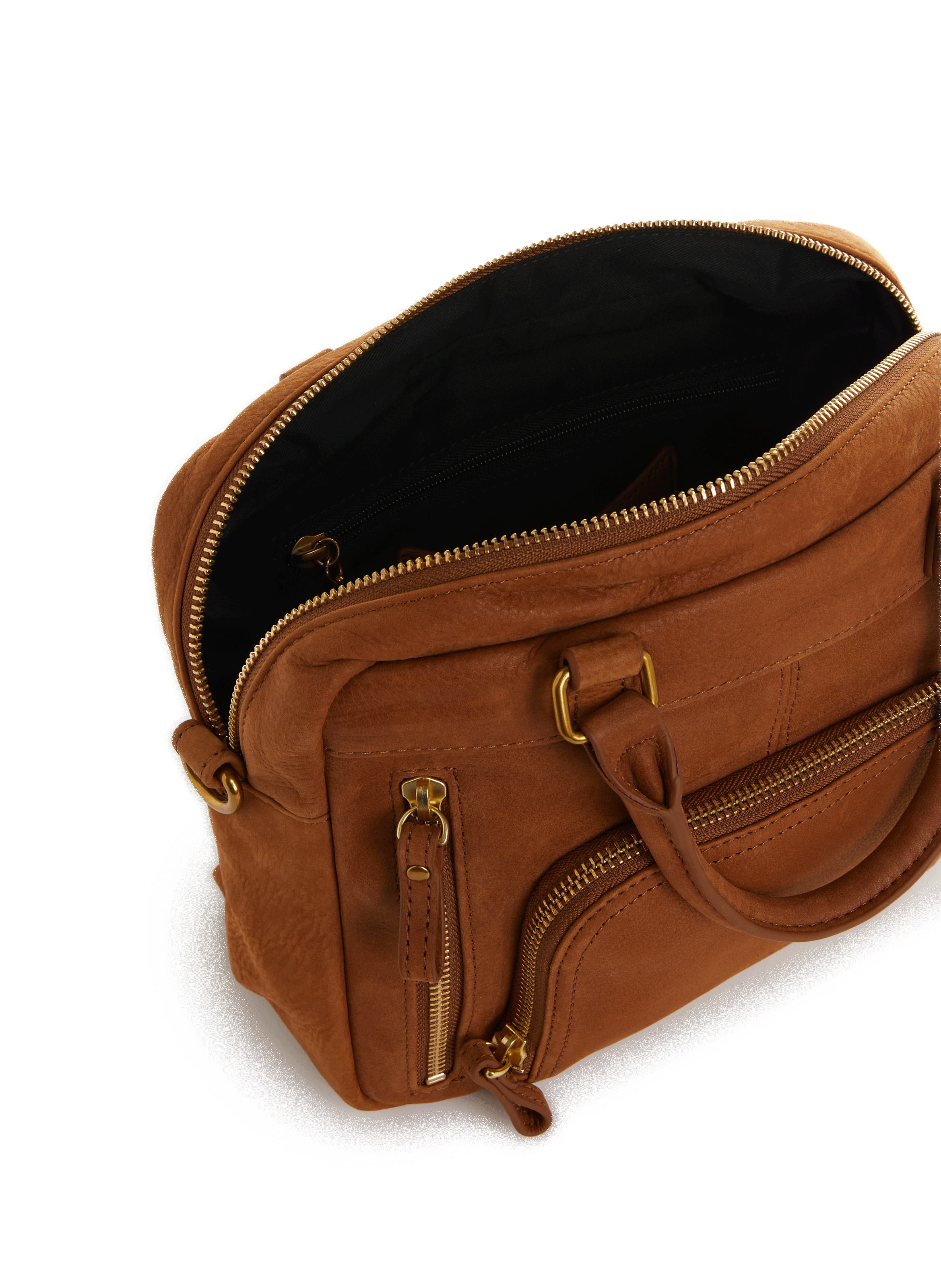 Mini sac à main Macy en cuir NAT &amp; NIN Marron