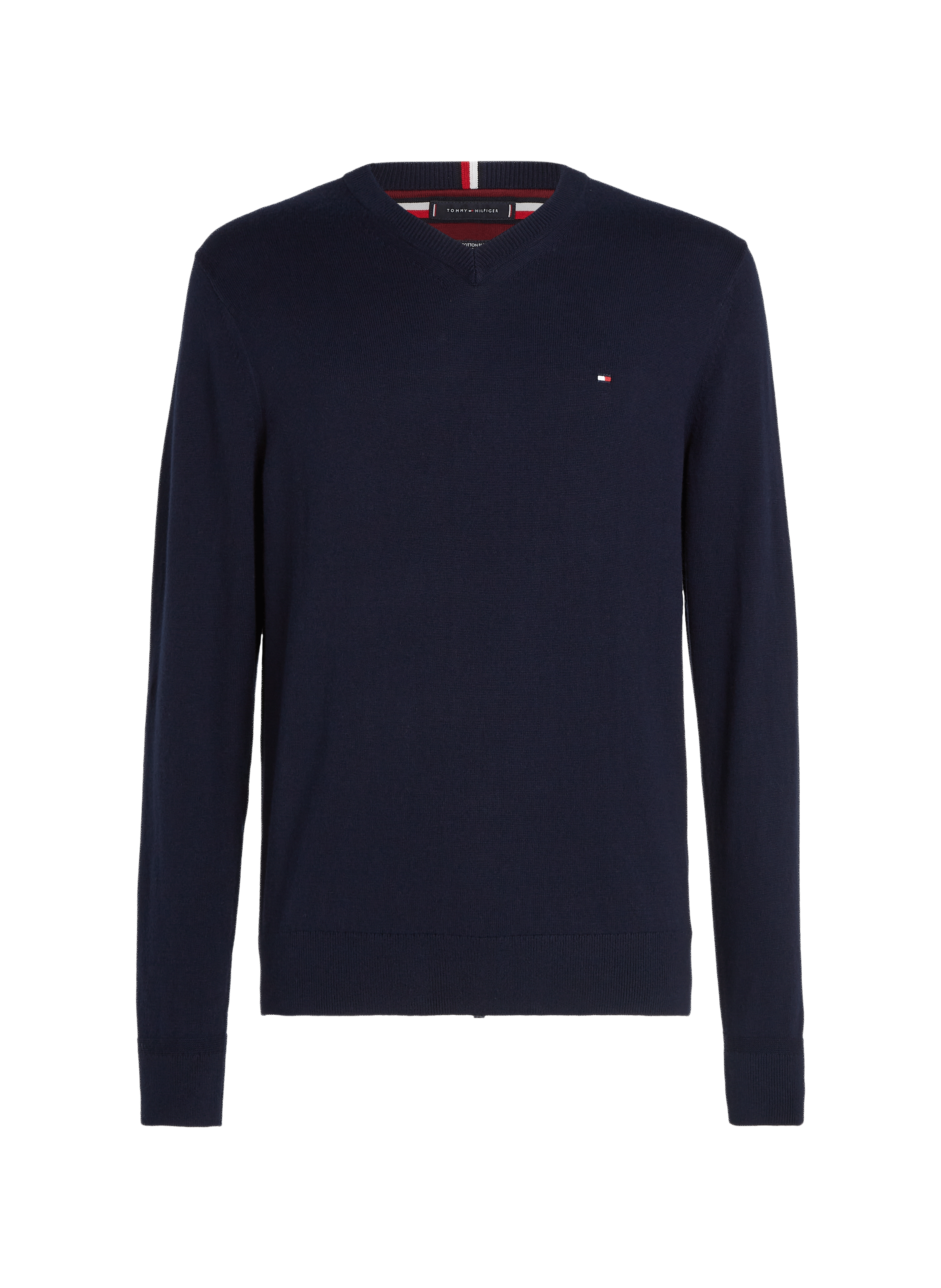 TOMMY HILFIGER Cotton and cashmere jumper  Blue